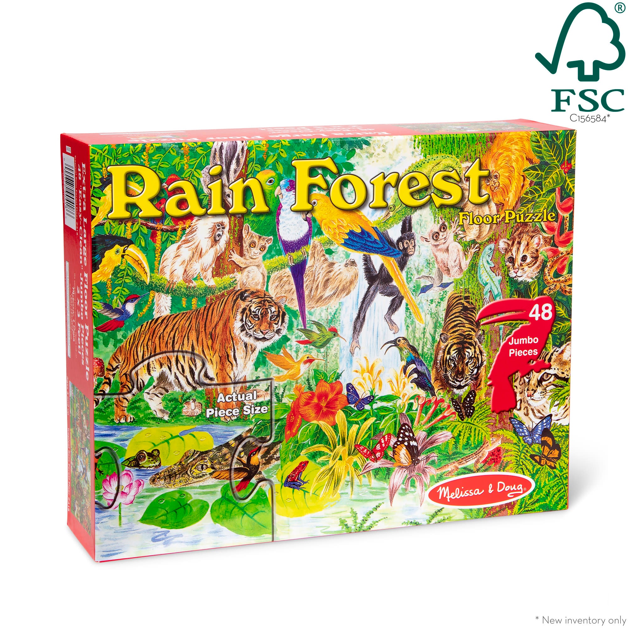 Rainforest Floor Puzzle - 48 Pieces - Image 3