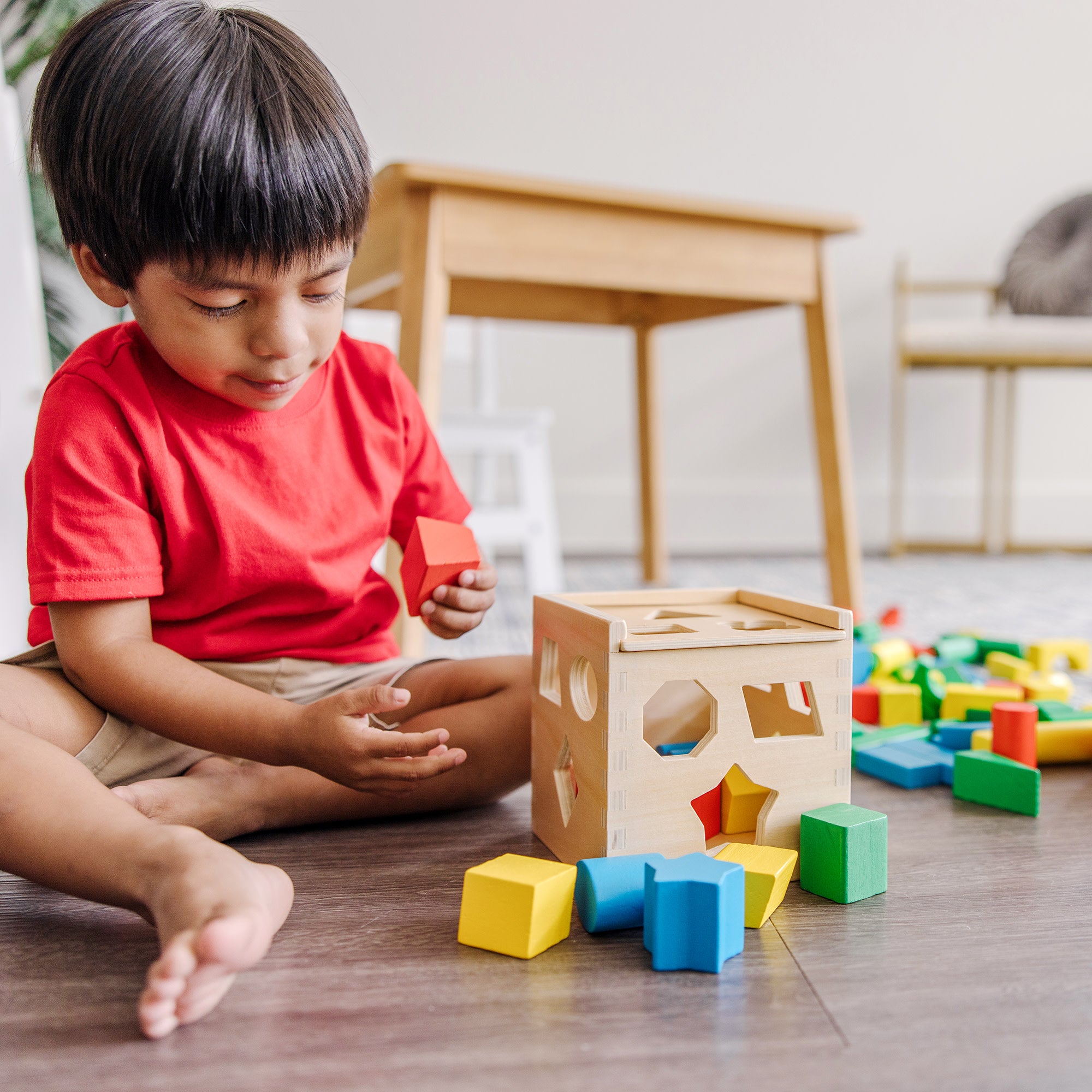 Stack. Sort & Pound Wooden Toy Collection - Image 2