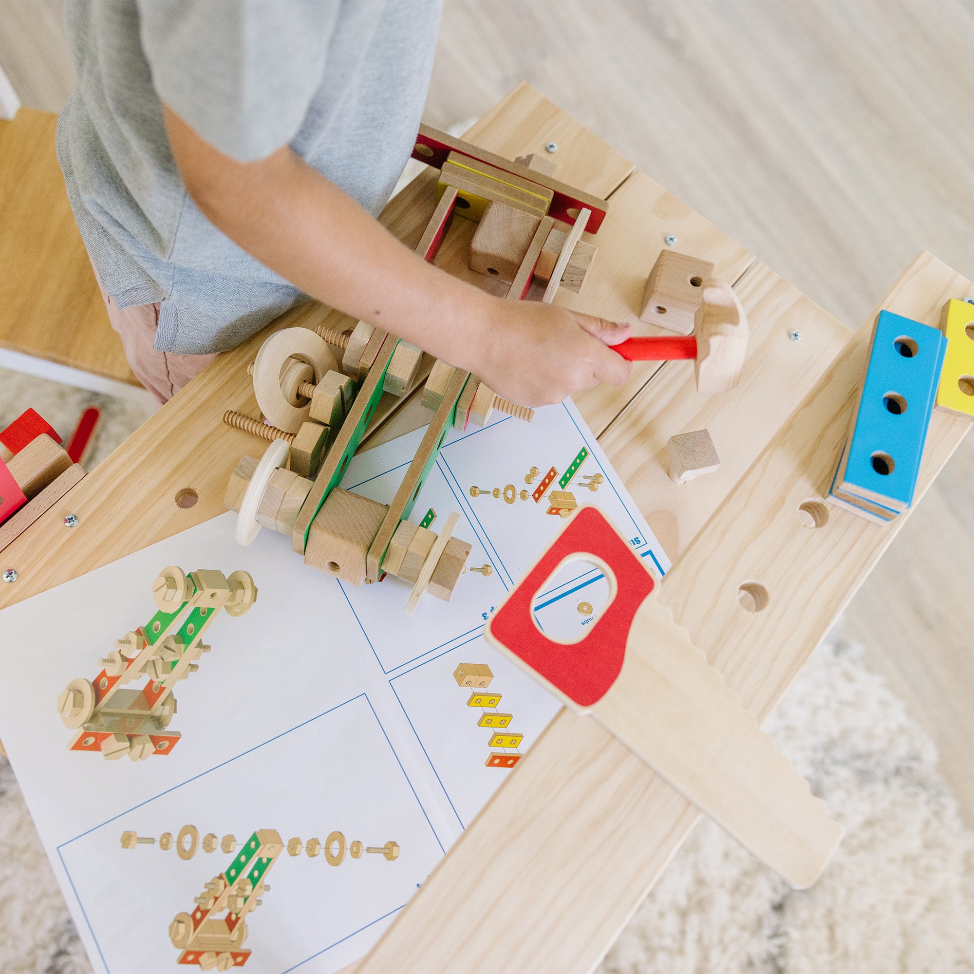 Wooden Project Workbench - Image 8