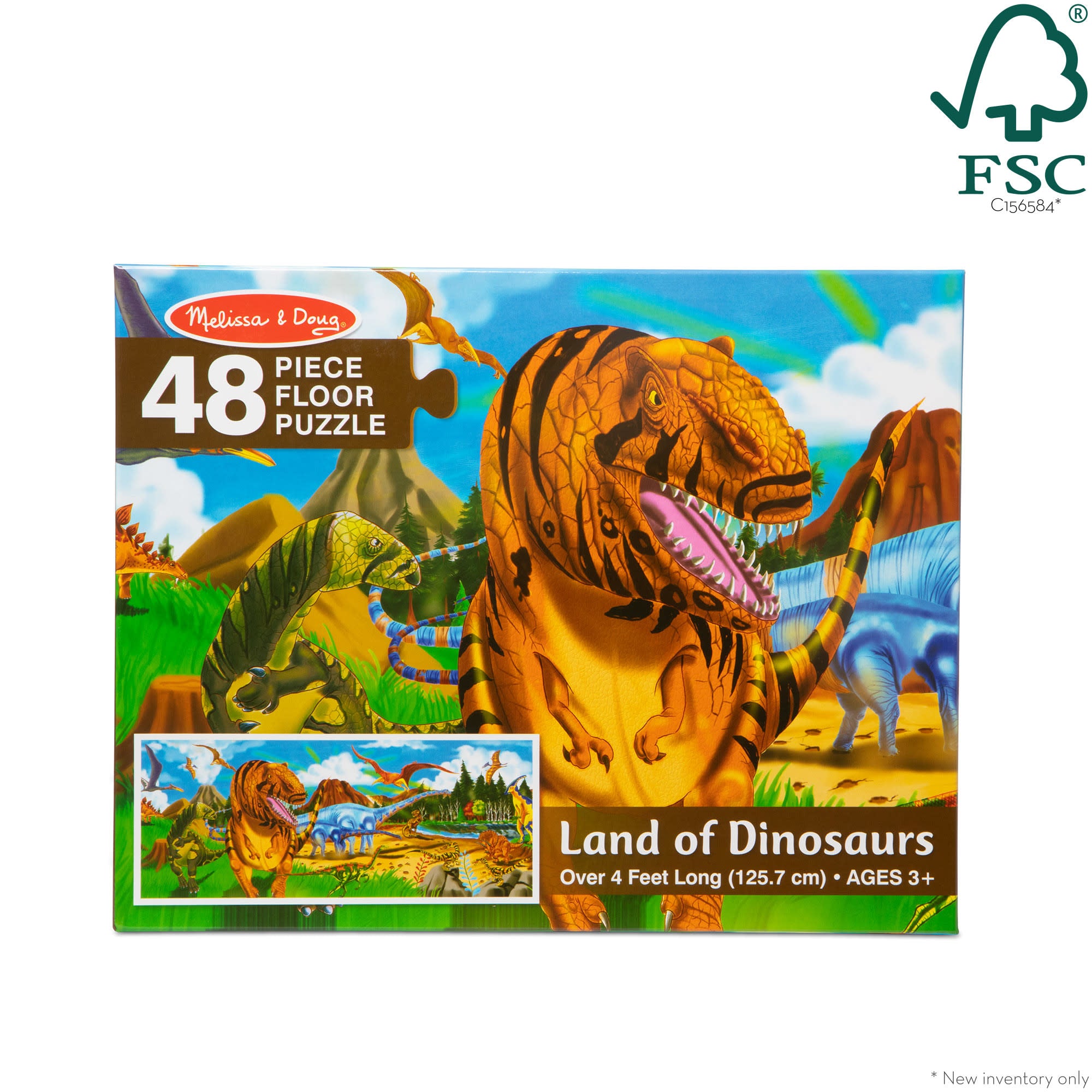 Land of Dinosaurs Floor Puzzle - 48 Pieces - Image 10