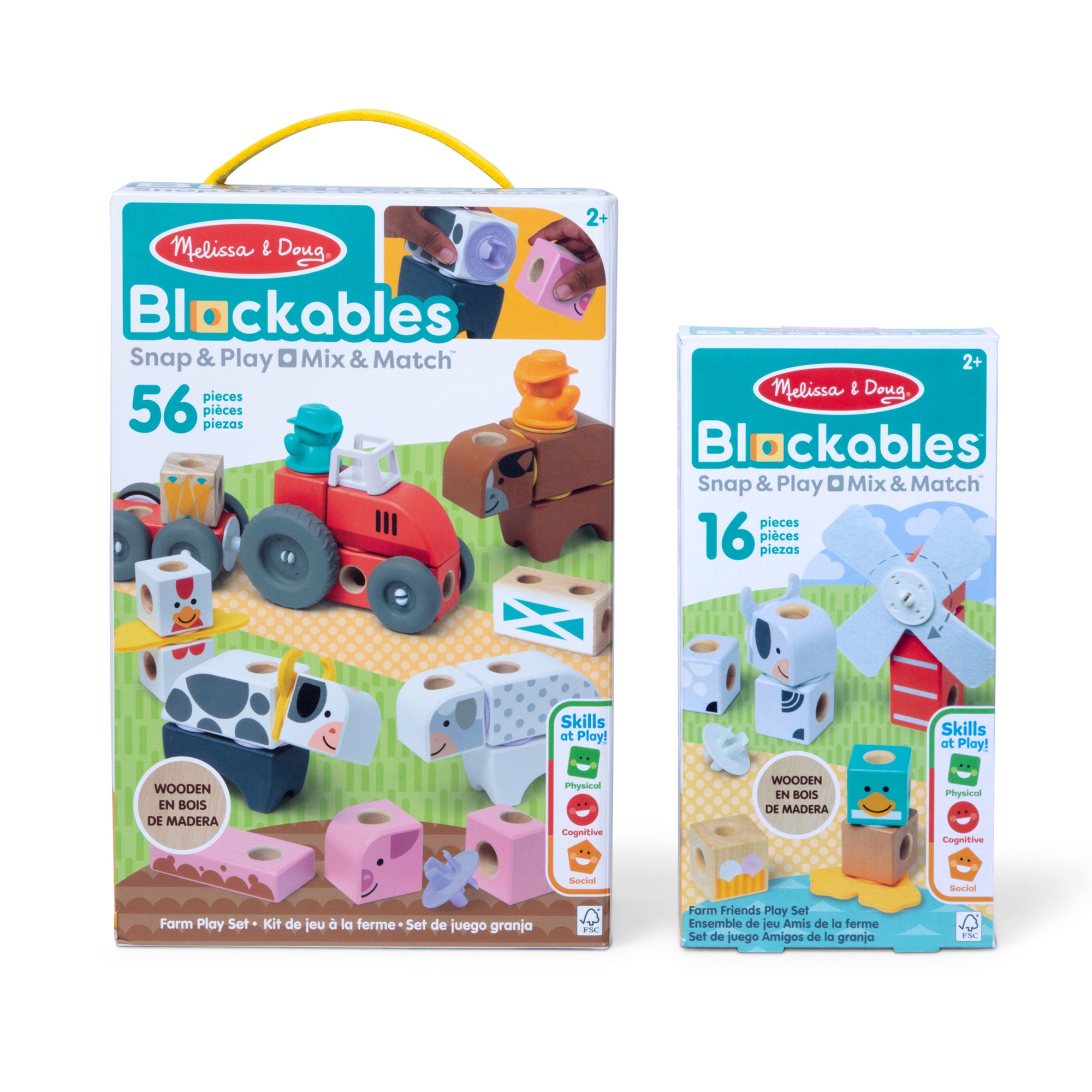 Blockables? Play Sets Farm and Farm Friends 2-Pack Bundle - Image 3