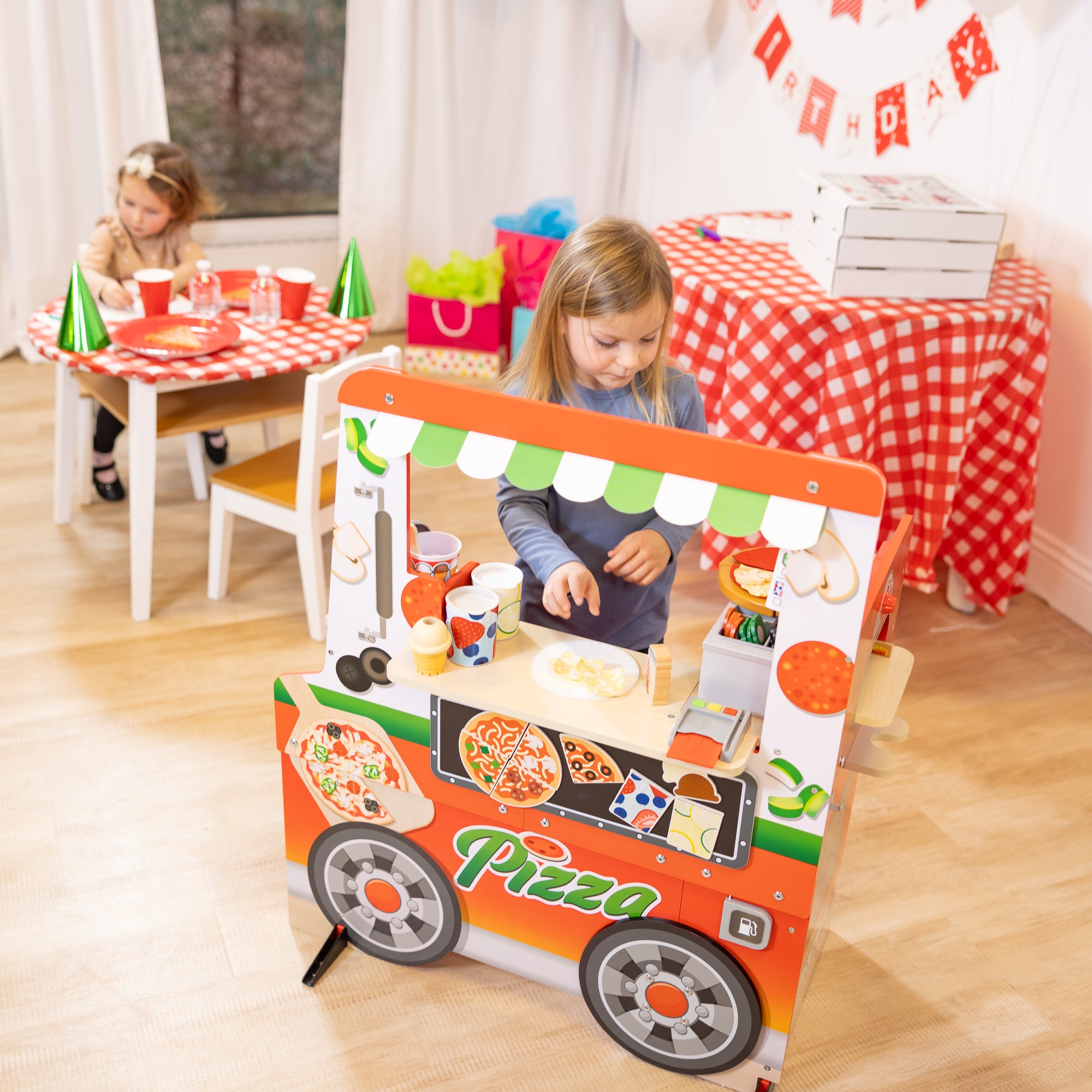 Wooden Pizza Food Truck Activity Center - Image 5