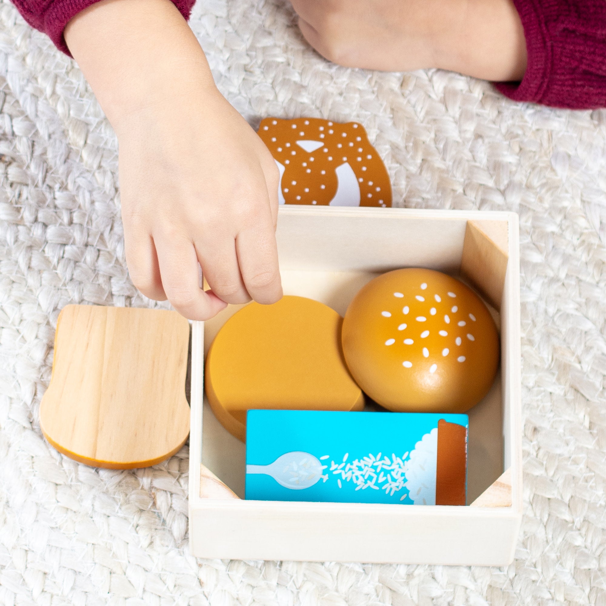 Wooden Food Groups Play Set ?C Grains - Image 2