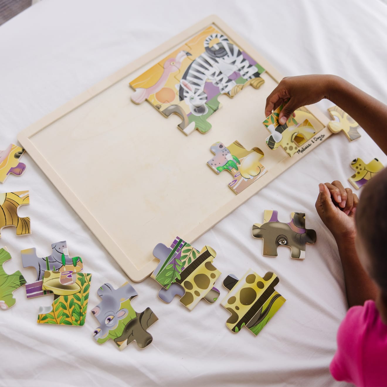 African Plains Wooden Jigsaw Puzzle - 24 Pieces - Image 8