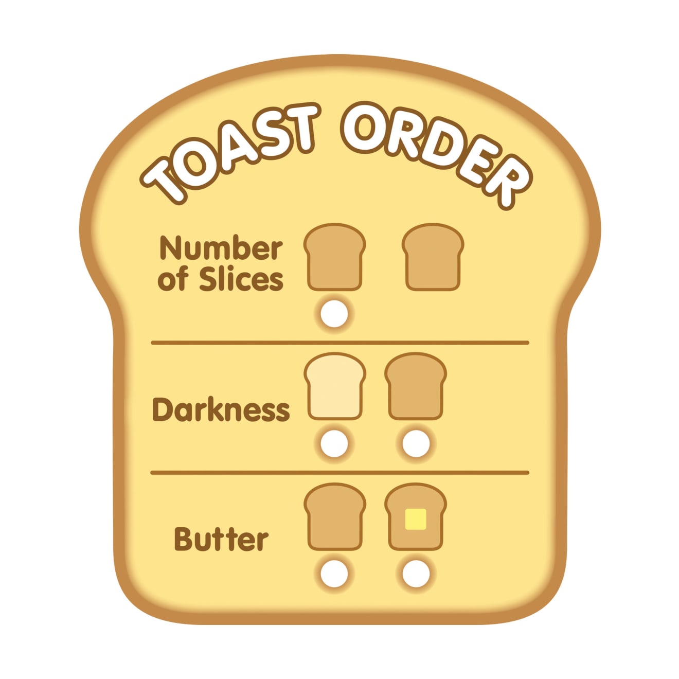 Bread & Butter Toast Set - Image 4
