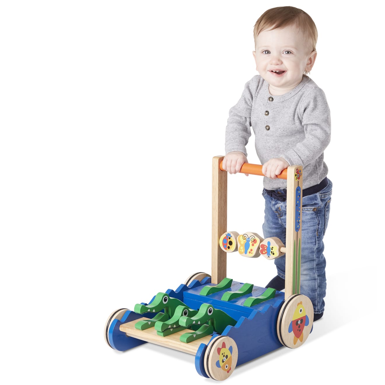 Chomp & Clack Alligator Push Toy - Image 9