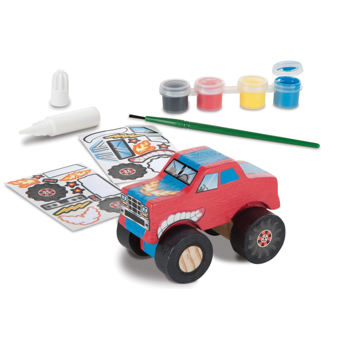 Created by Me! Monster Truck Wooden Craft Kit - Image 4