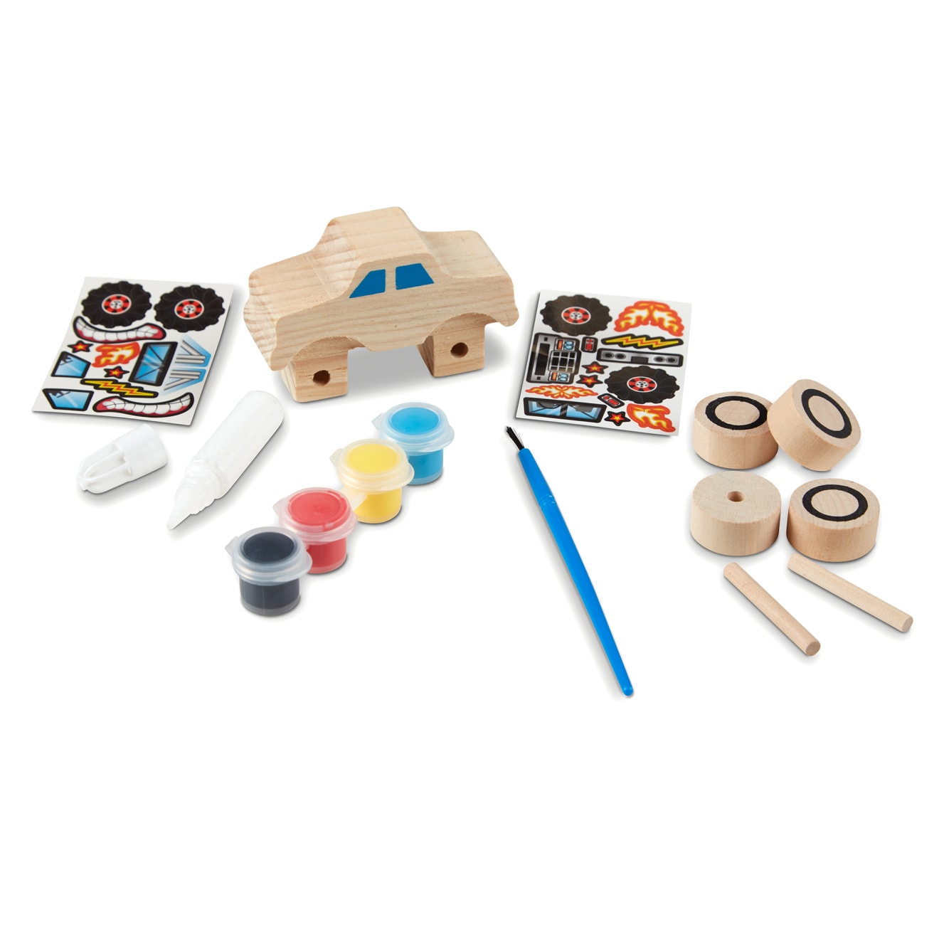Created by Me! Monster Truck Wooden Craft Kit - Image 9