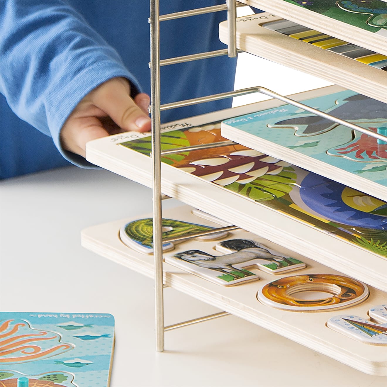 Deluxe Wire Puzzle Rack - Image 5