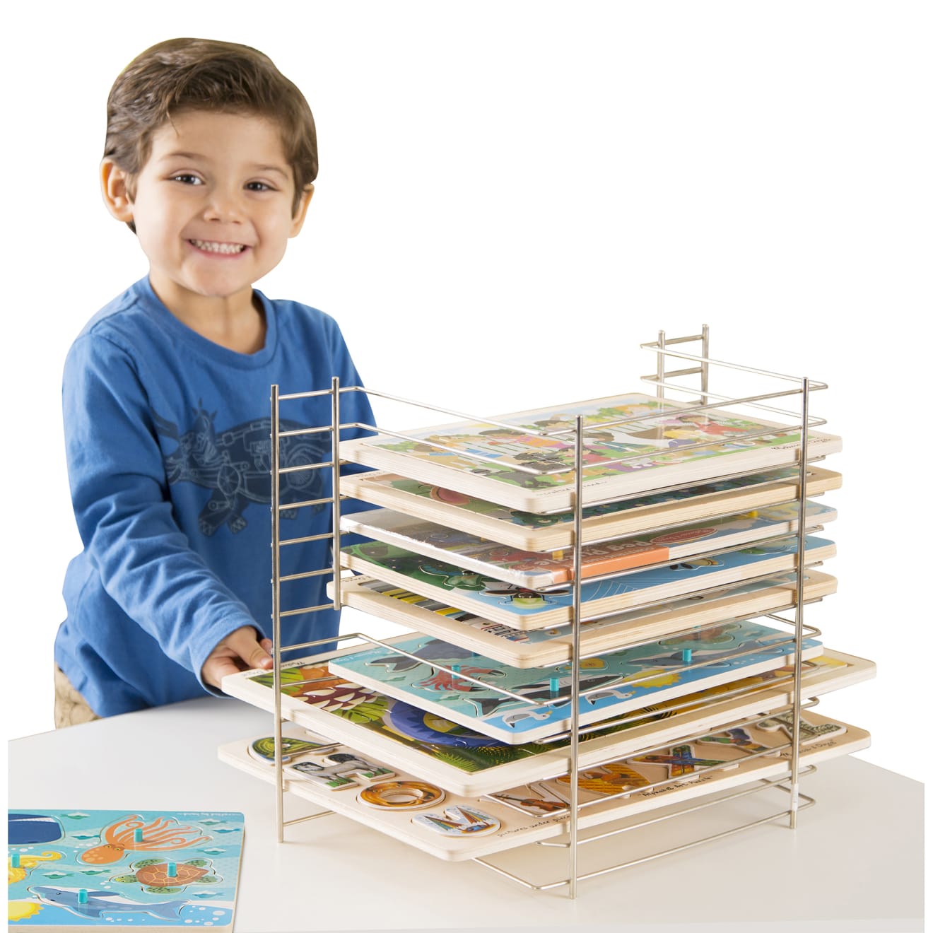 Deluxe Wire Puzzle Rack - Image 8