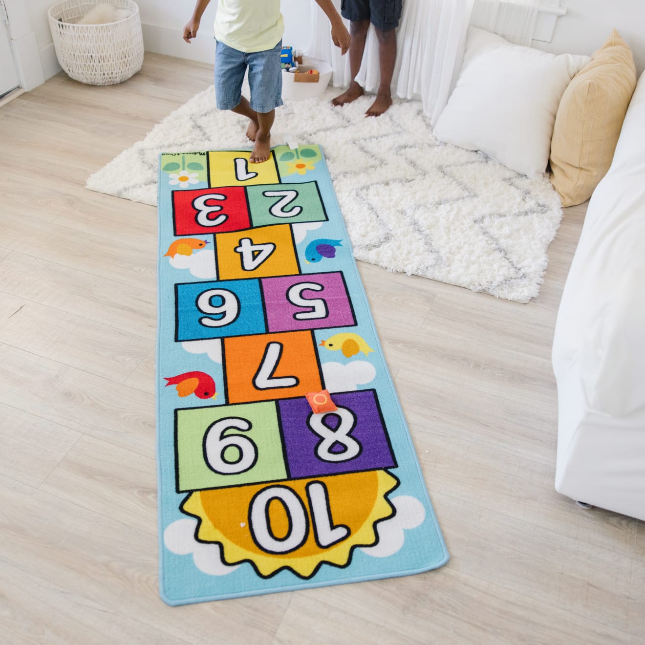 Hop & Count Hopscotch Rug - Image 6