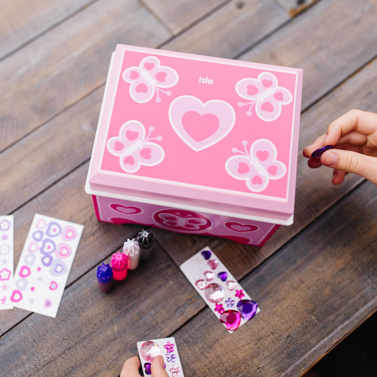 Created by Me! Jewelry Box Wooden Craft Kit - Image 6