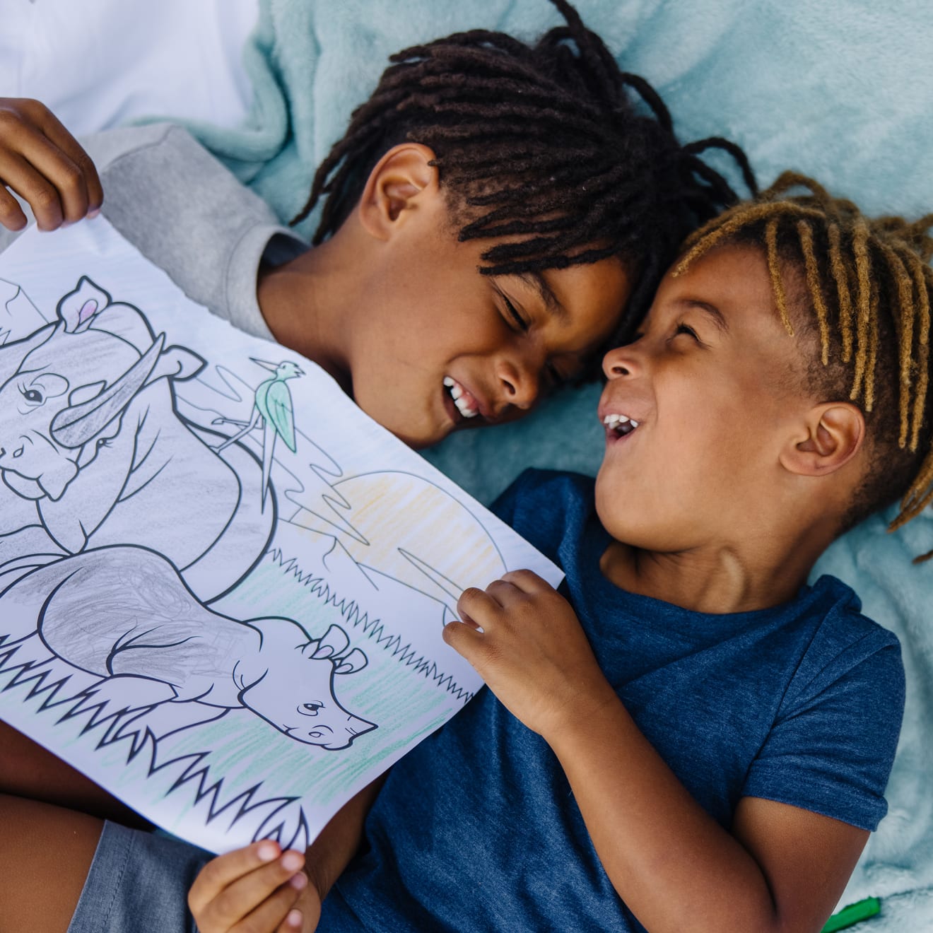 Jumbo Coloring Pad - Animals - Image 7