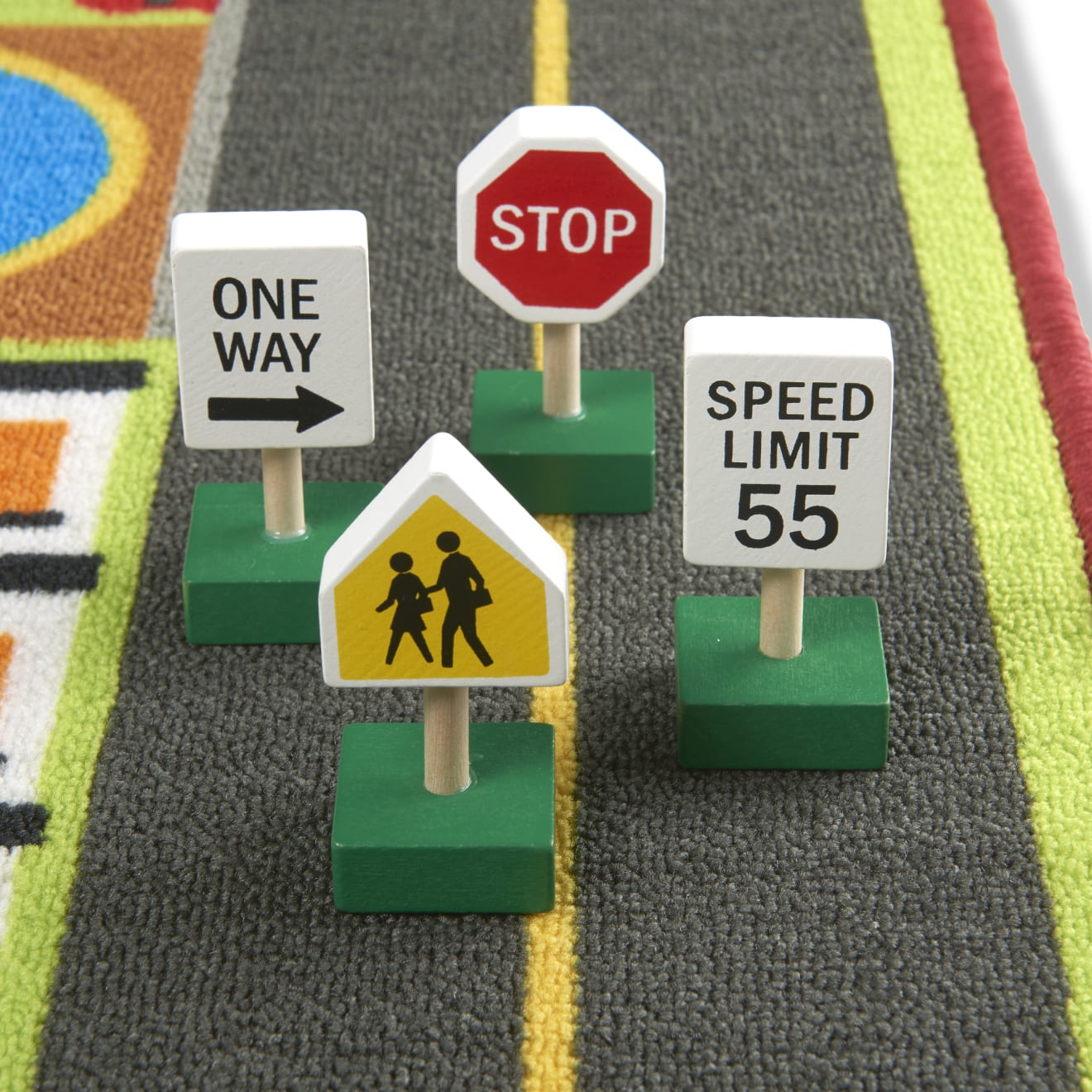 Jumbo Roadway Activity Rug - Image 9