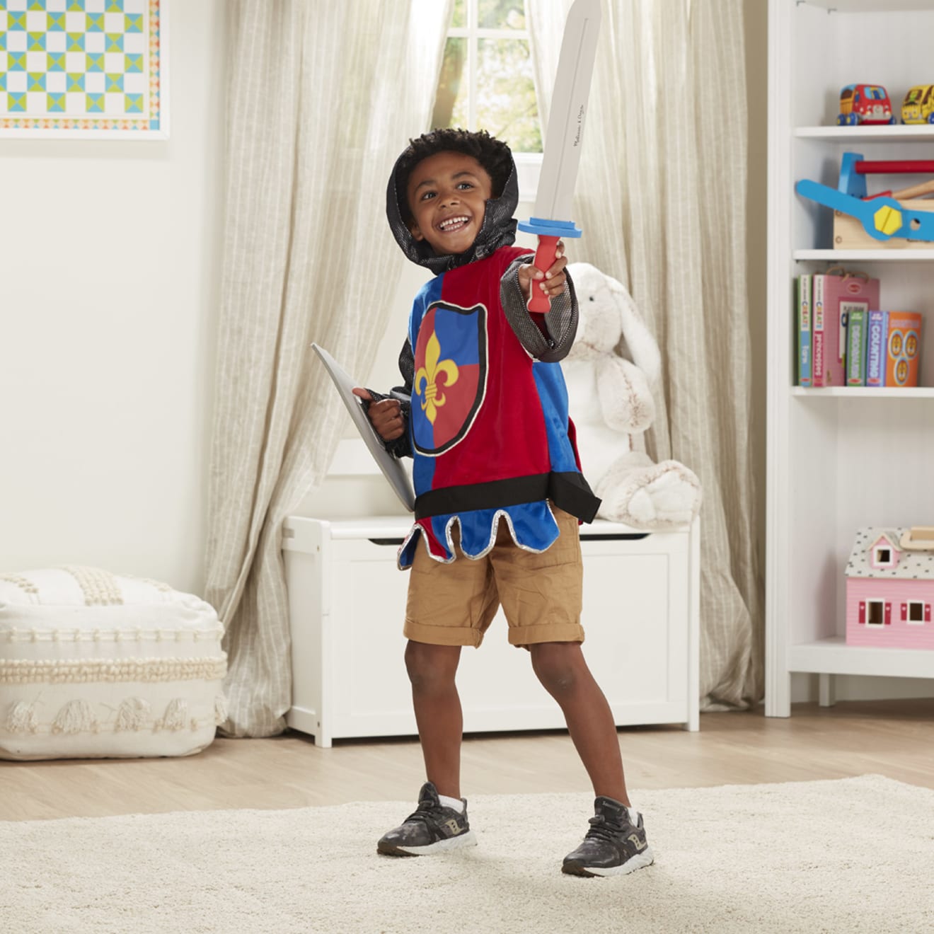Knight Role Play Costume Set - Image 2