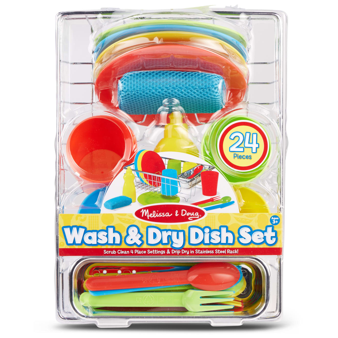 Let's Play House! Wash & Dry Dish Set - Image 3