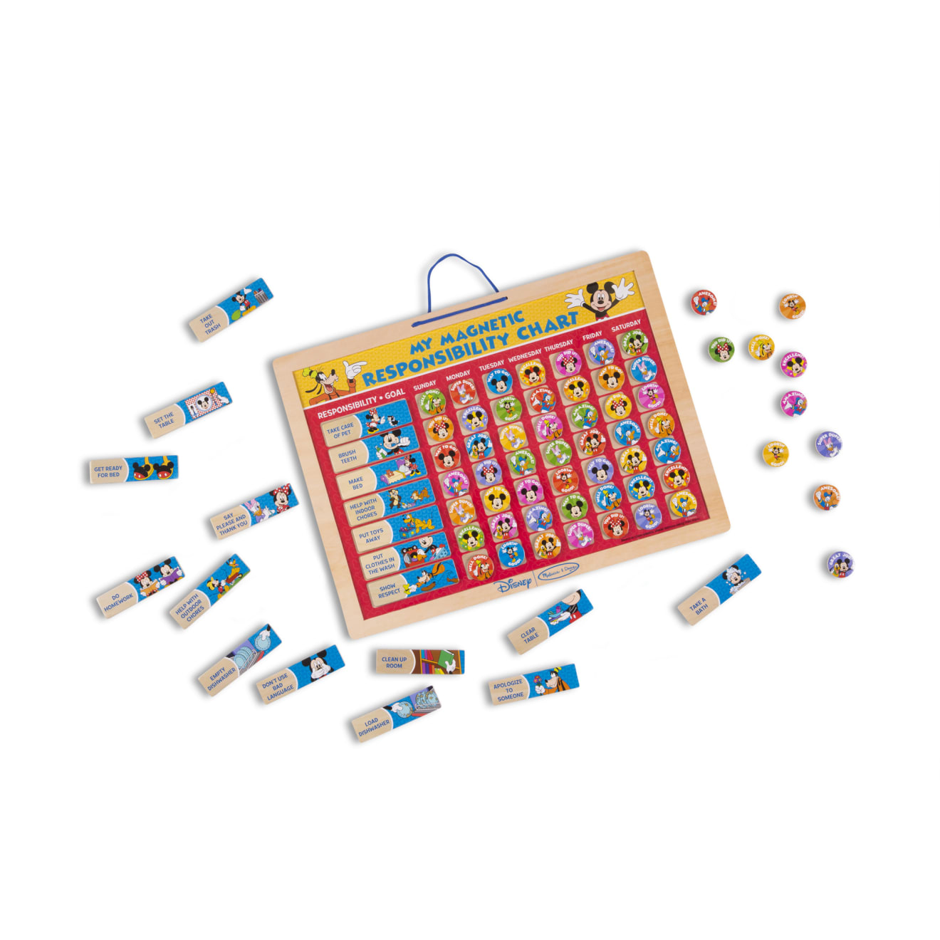 Mickey Mouse My Magnetic Responsibility Chart - Image 4