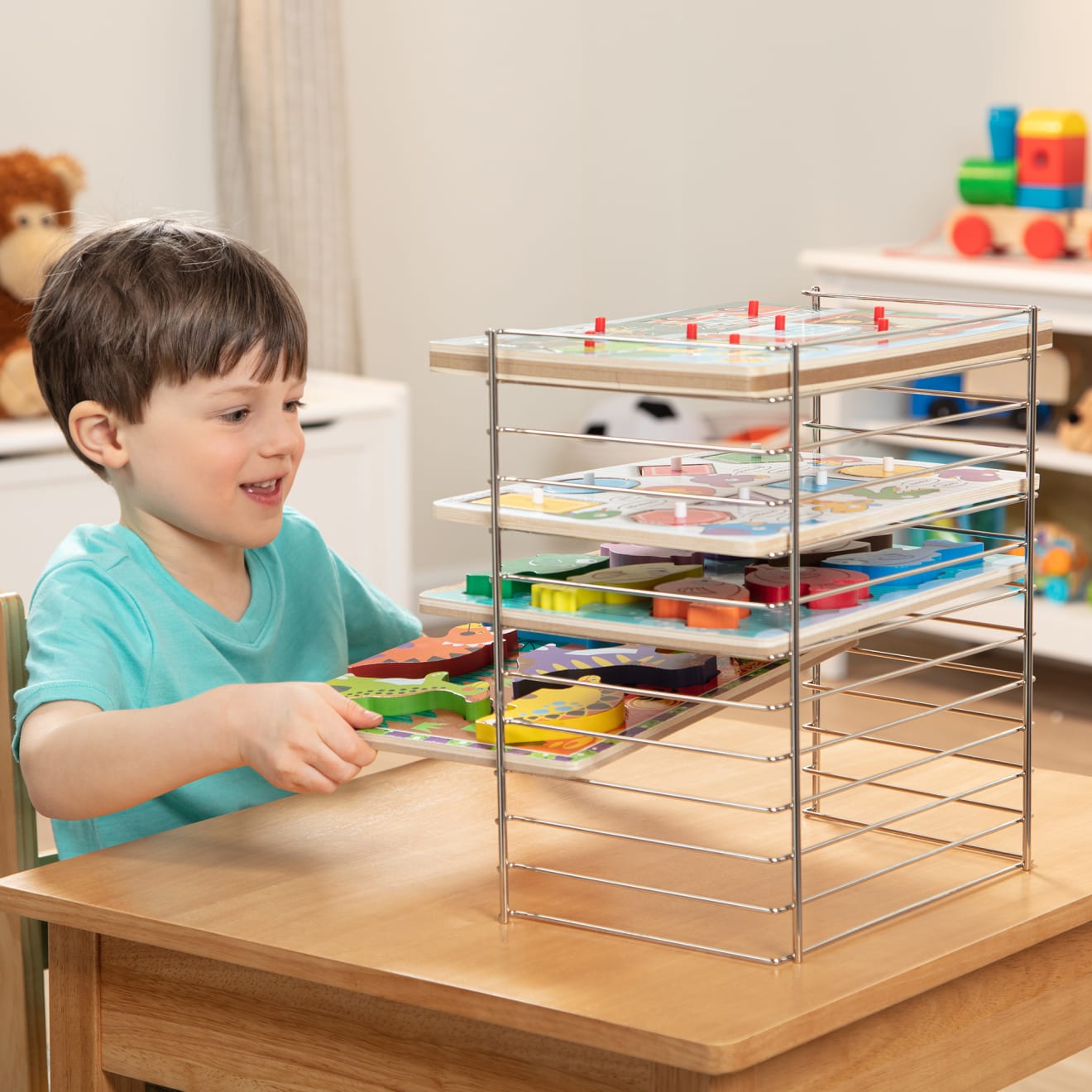 Multi-Fit Wire Puzzle Rack - Image 6