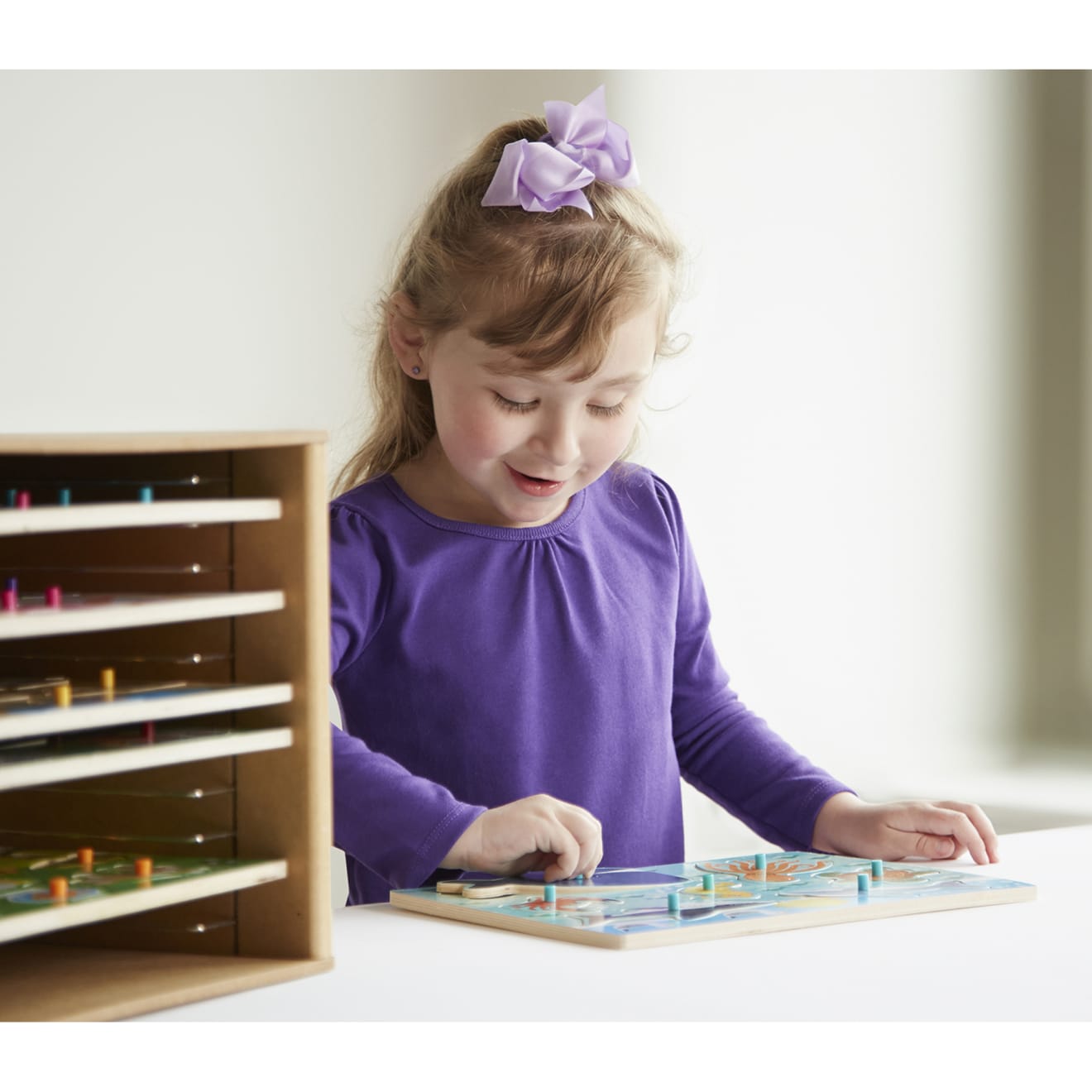 Natural Wood Puzzle Case - Image 2