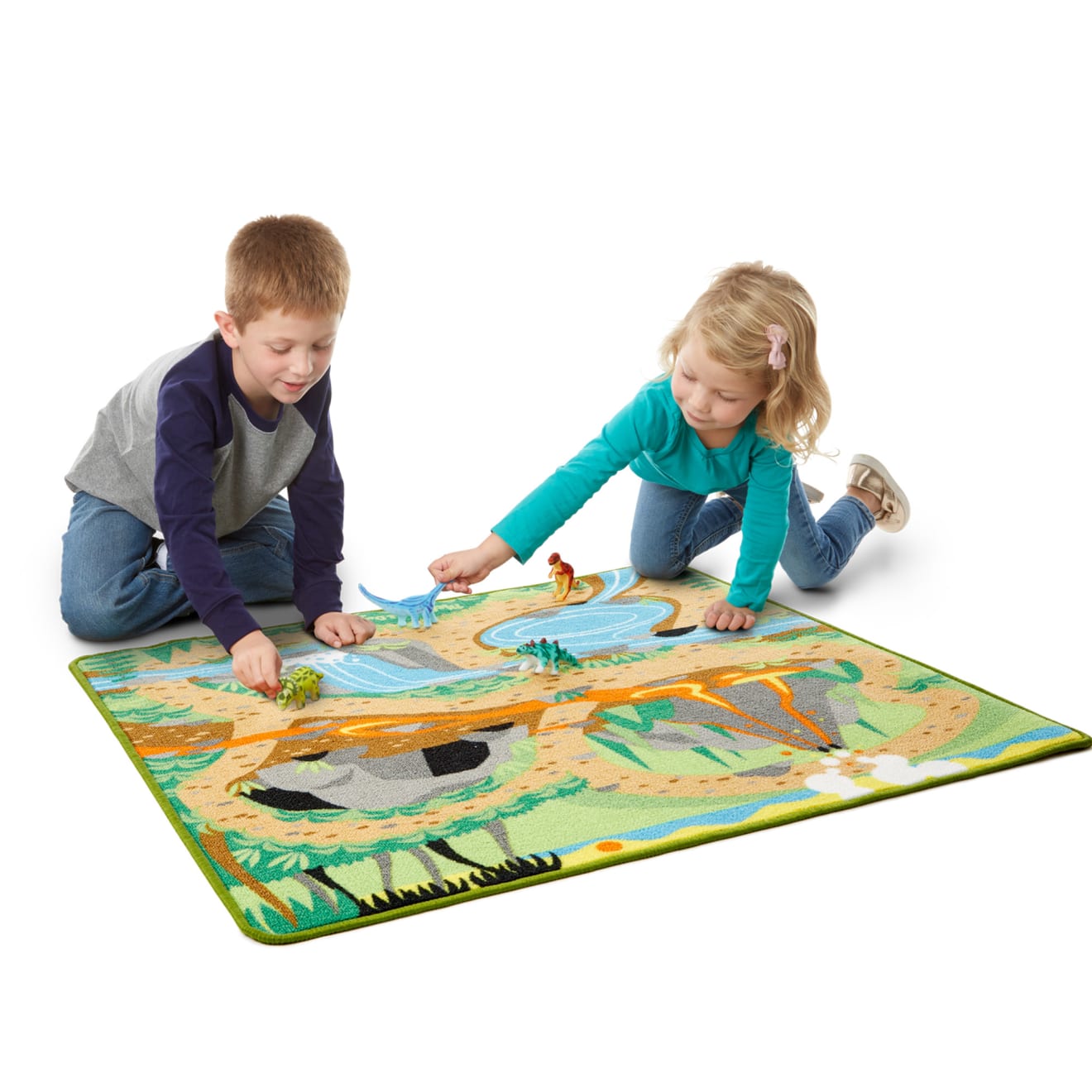 Prehistoric Playground Dinosaur Rug - Image 8
