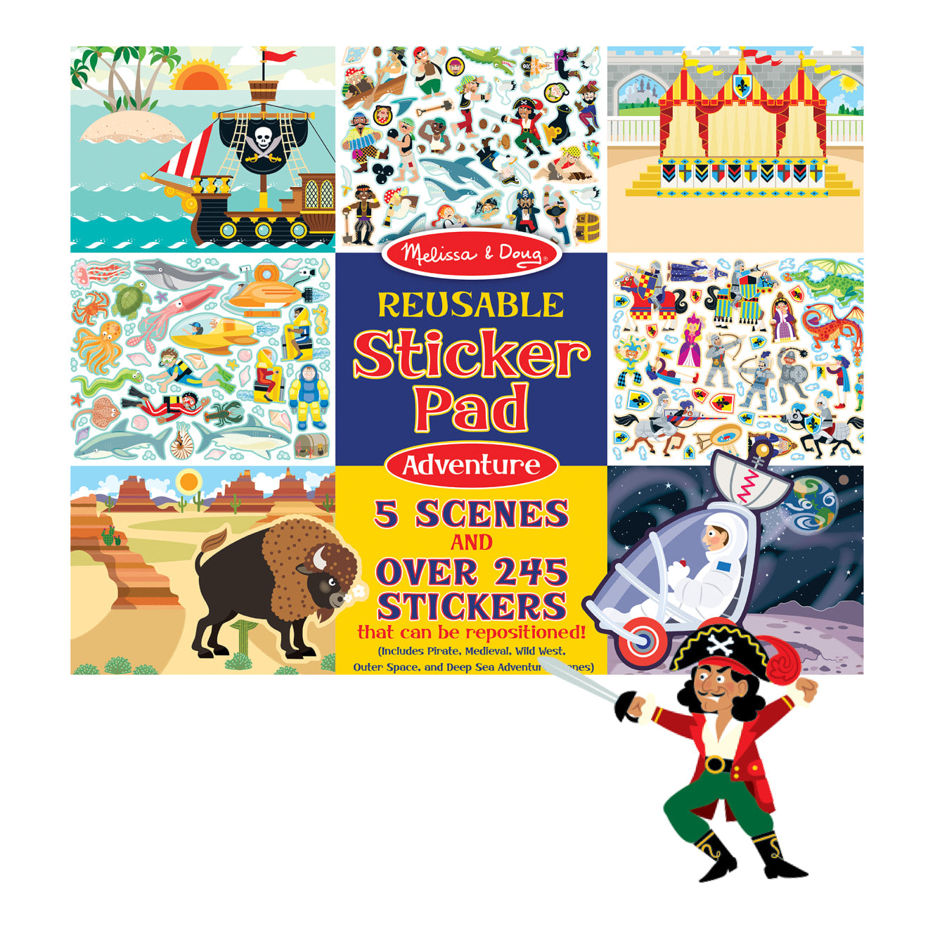 Reusable Sticker Pad - Adventure Pad - Image 3