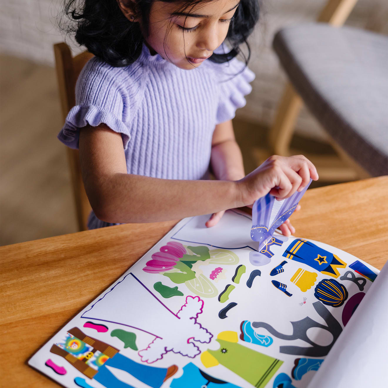 Reusable Sticker Pad - Dress-Up - Image 5