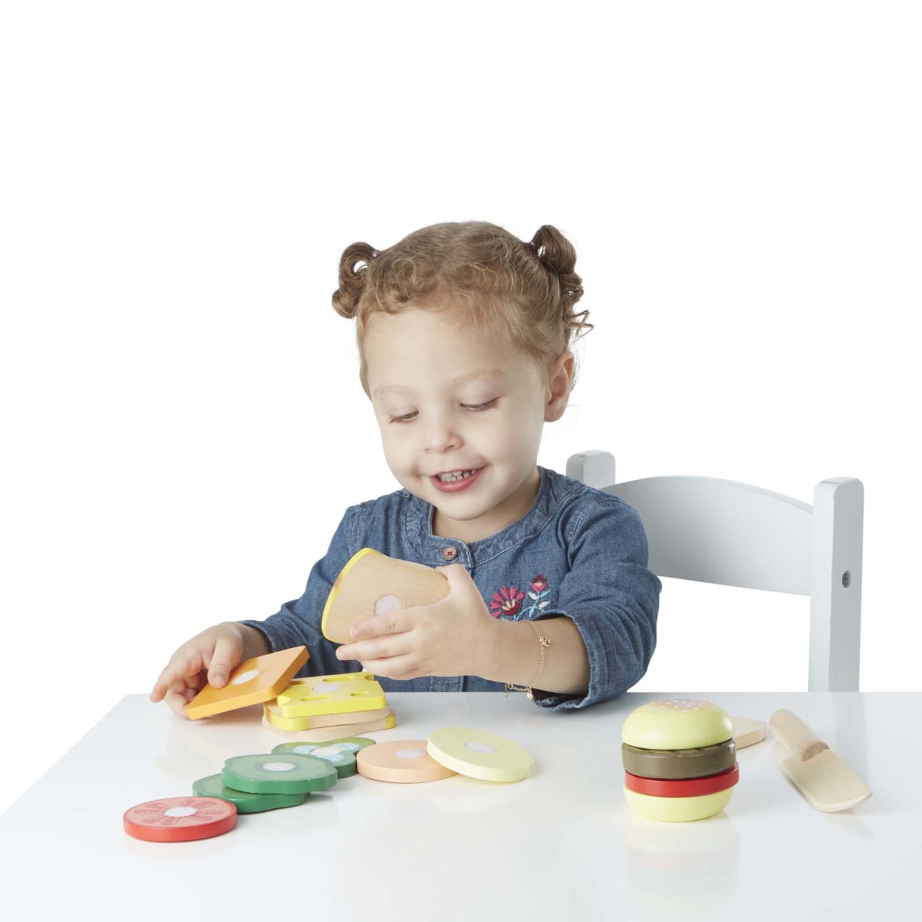 Sandwich Making Set - Wooden Play Food - Image 8