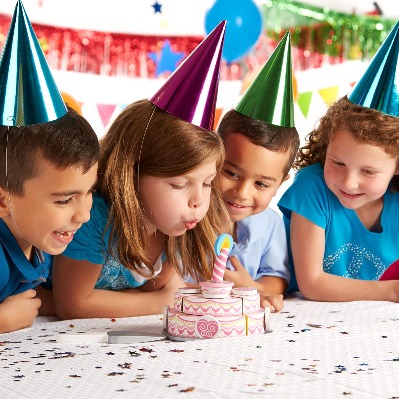 Triple-Layer Party Cake - Wooden Play Food - Image 2