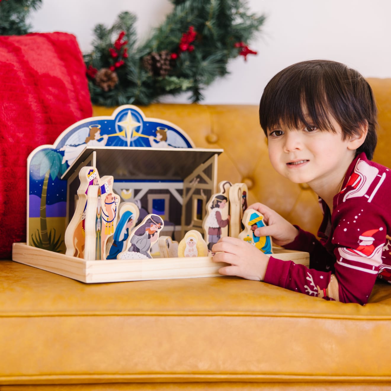 Wooden Christmas Nativity Set - Image 7