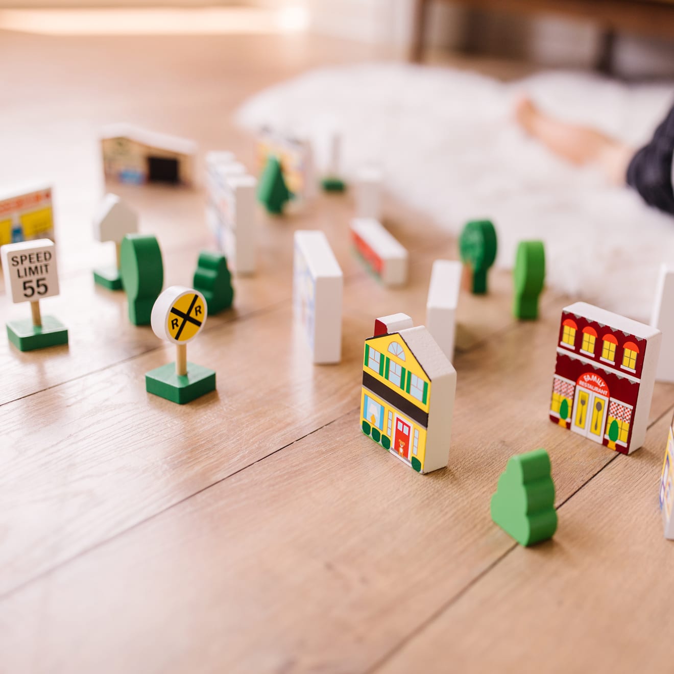 Wooden Town Play Set - Image 7