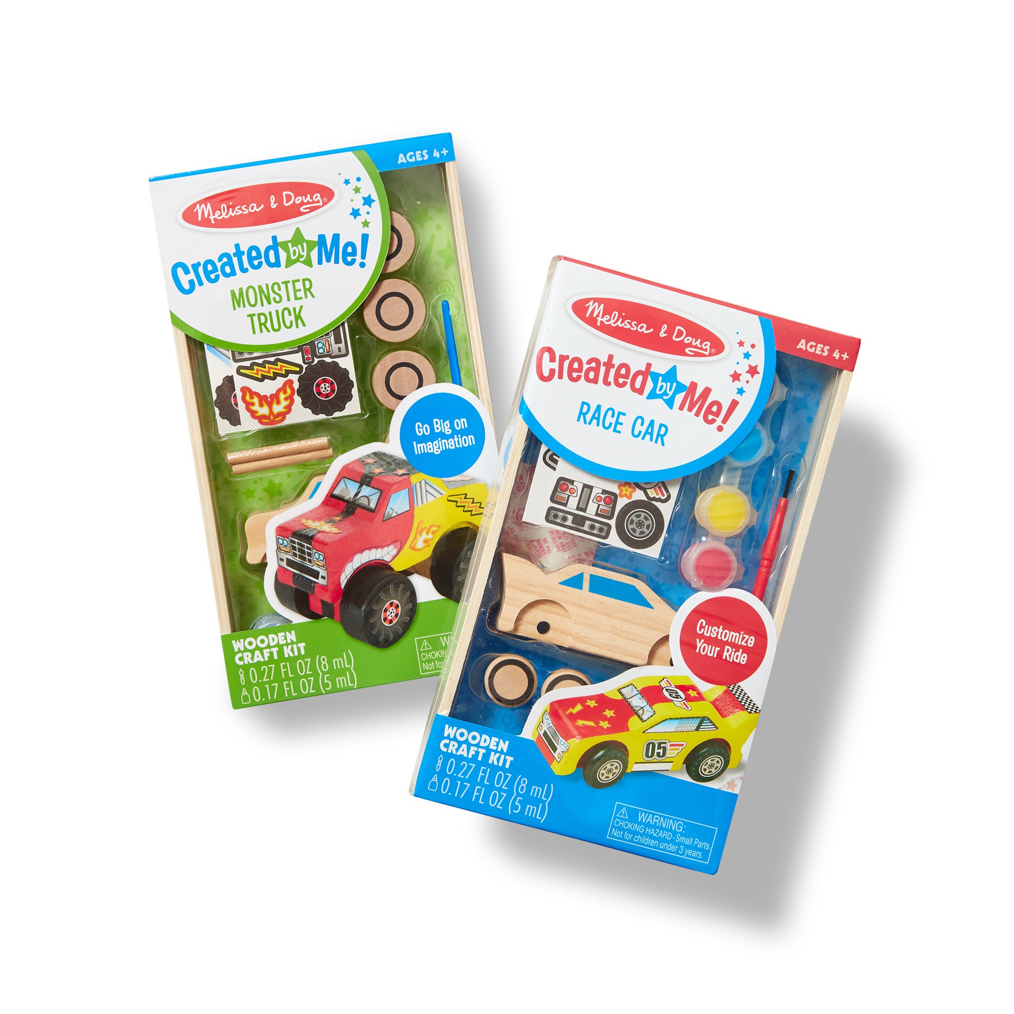 Created By Me!??Vehicles Craft Kit 2-Pack: Race Car & Monster Truck - Image 3