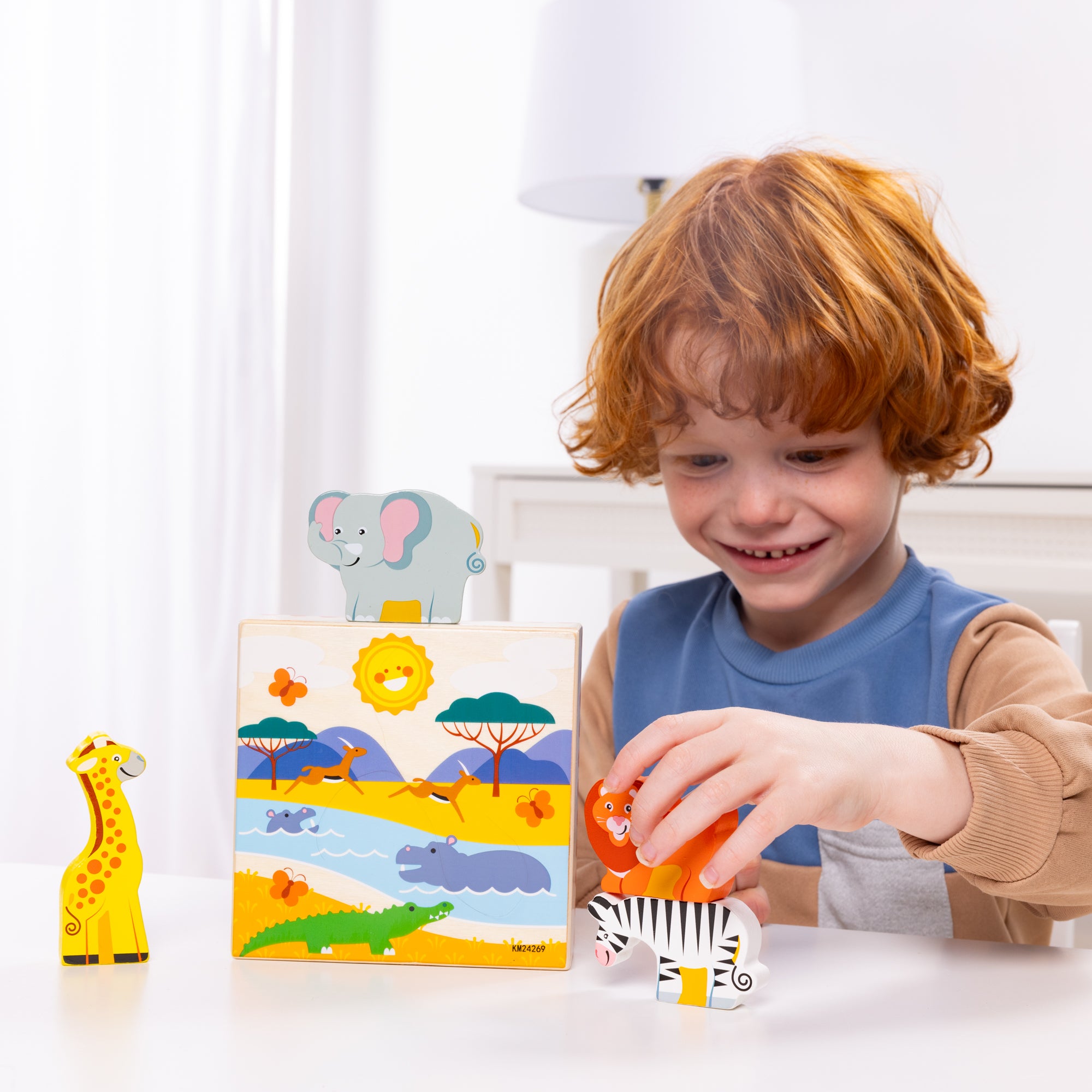 Wooden Animal Matching - Safari - Image 8