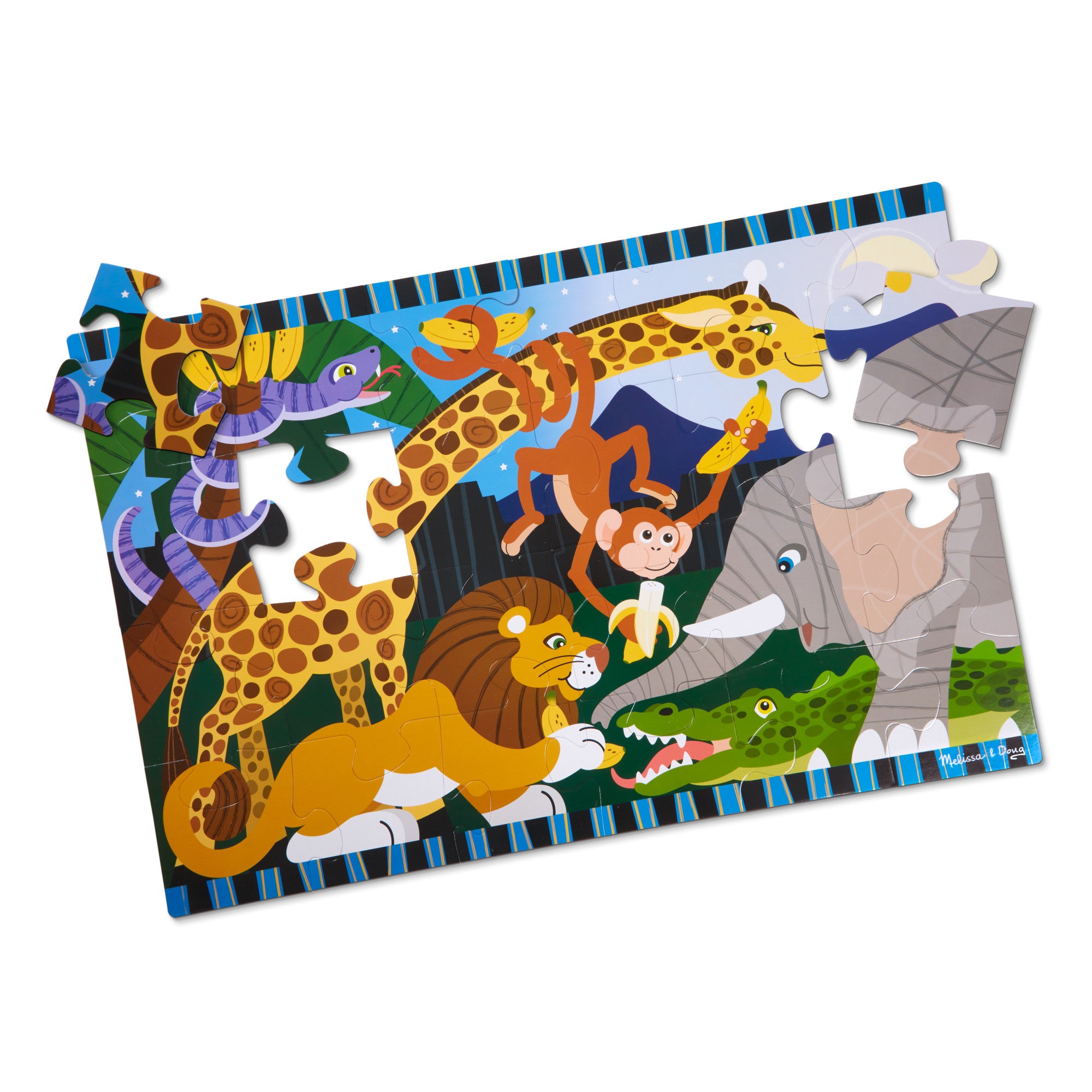 Safari Social Floor Puzzle - 24 Pieces - Image 4