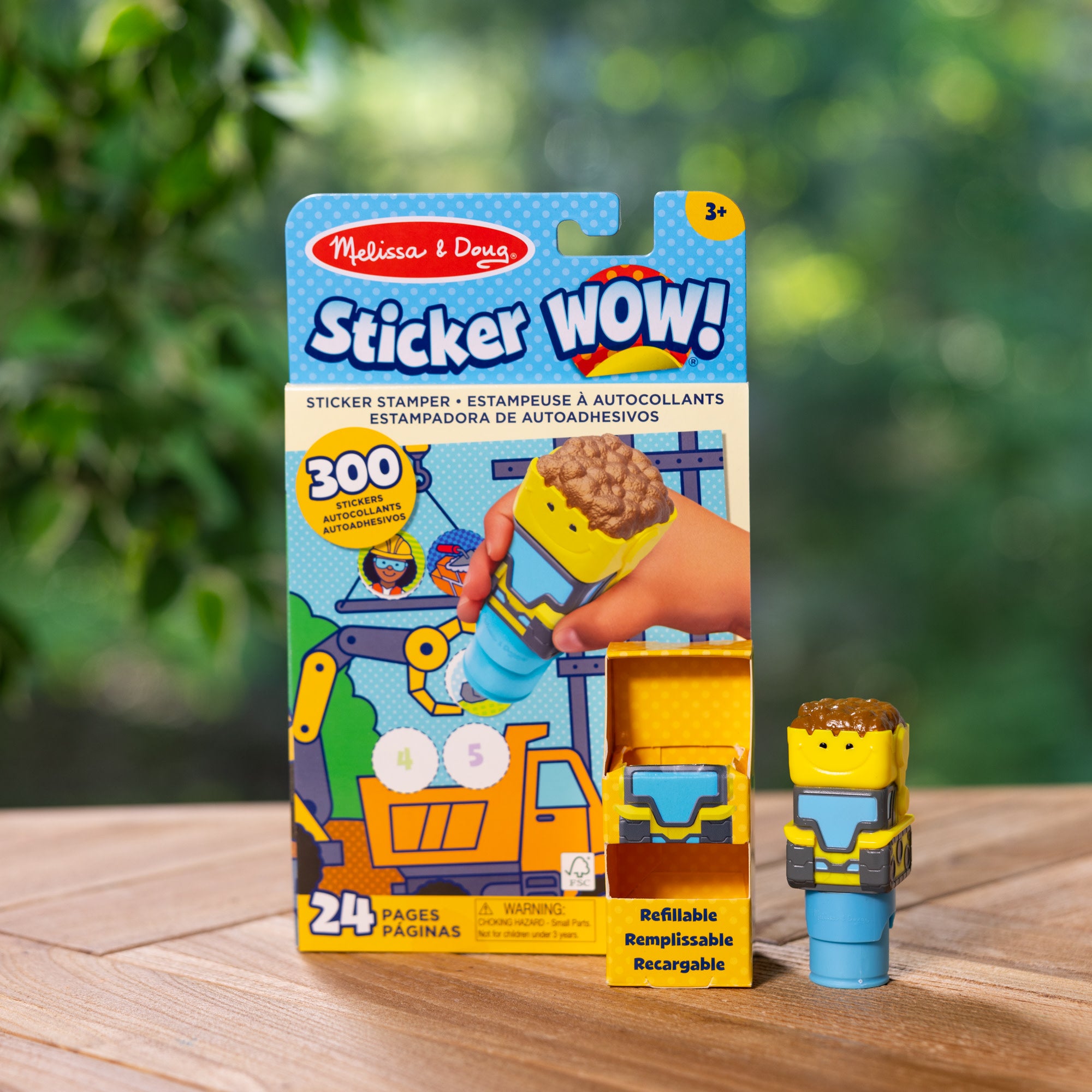 Sticker WOW!? Activity Pad & Sticker Stamper - Bulldozer - Image 9
