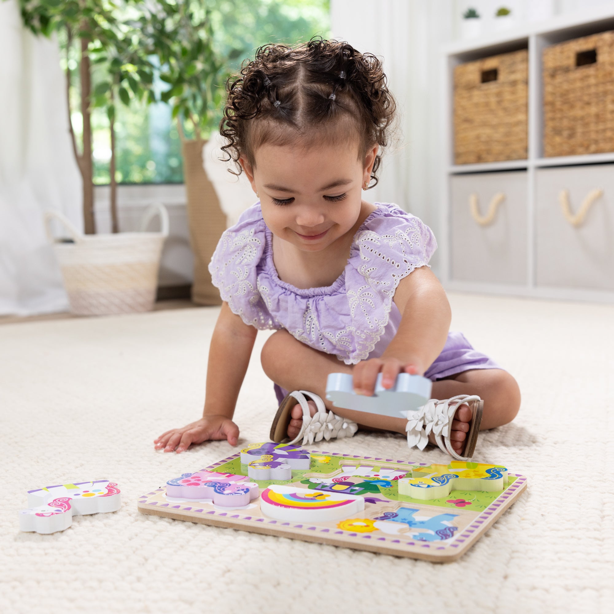 Unicorn Chunky Puzzle ?C 6 Pieces - Image 5