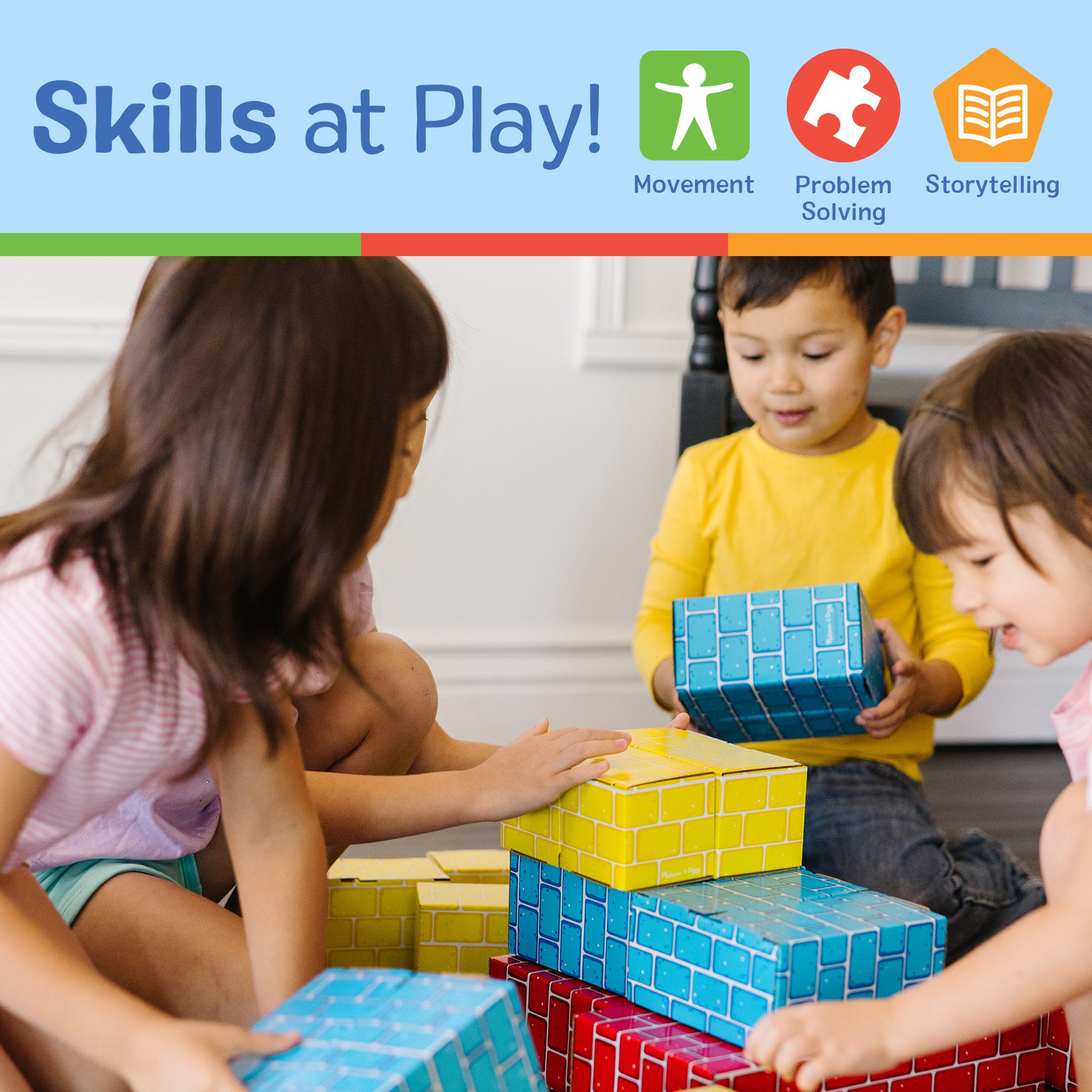 Jumbo Cardboard Blocks - 24 Pieces - Image 5