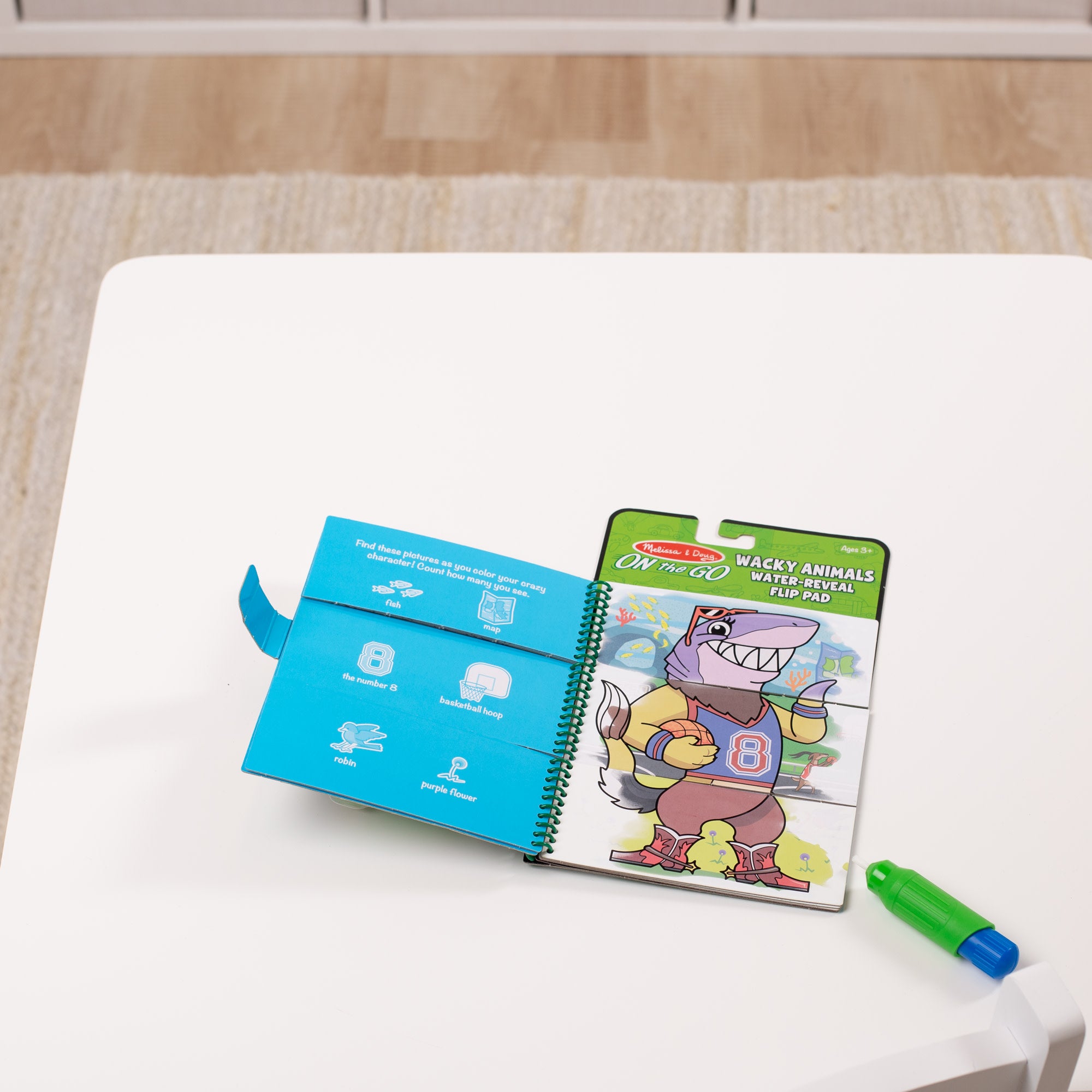 Water Wow! Water-Reveal Flip Pad - Wacky Animals - Image 9