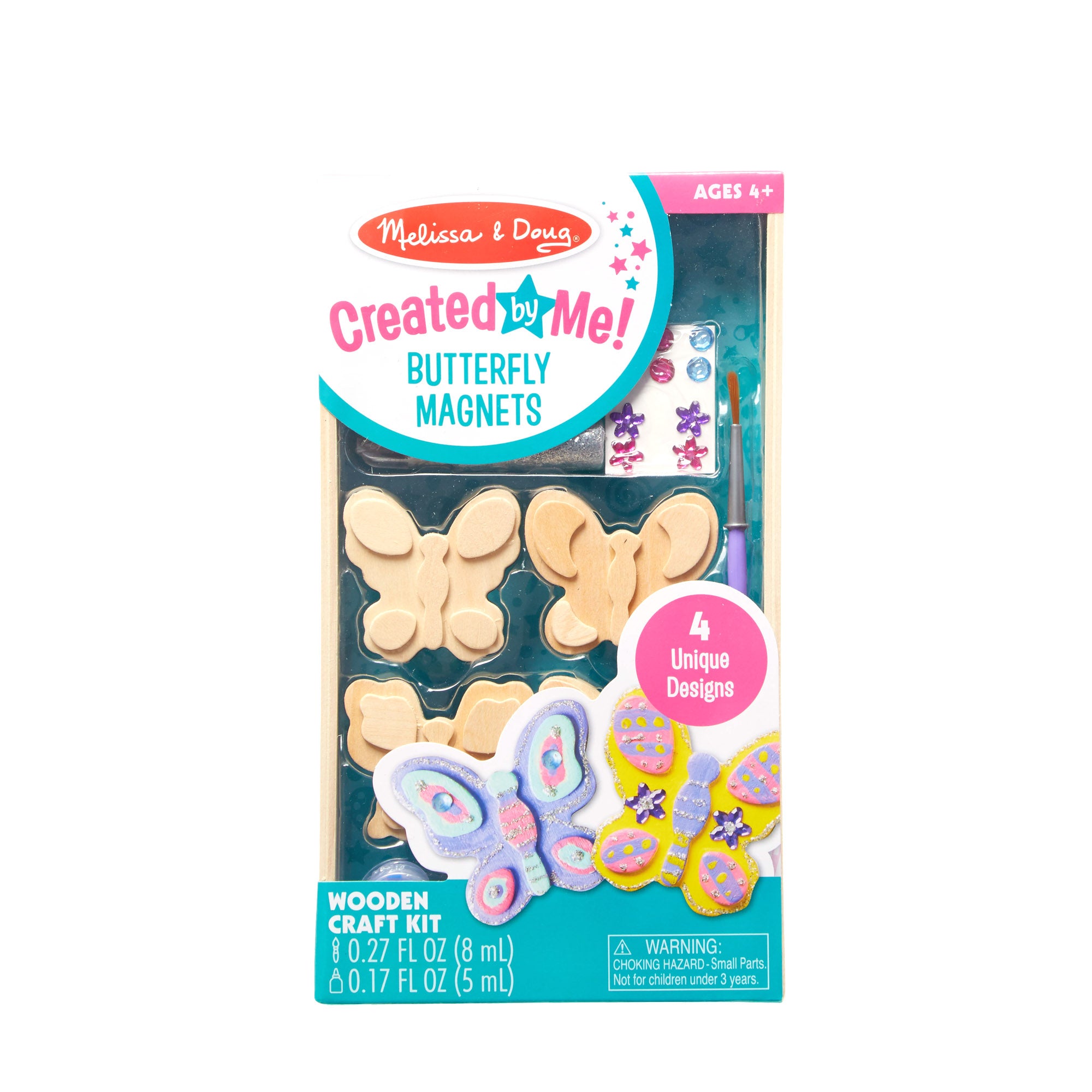 Created by Me! Wooden Butterfly Magnets Craft Kit - Image 3