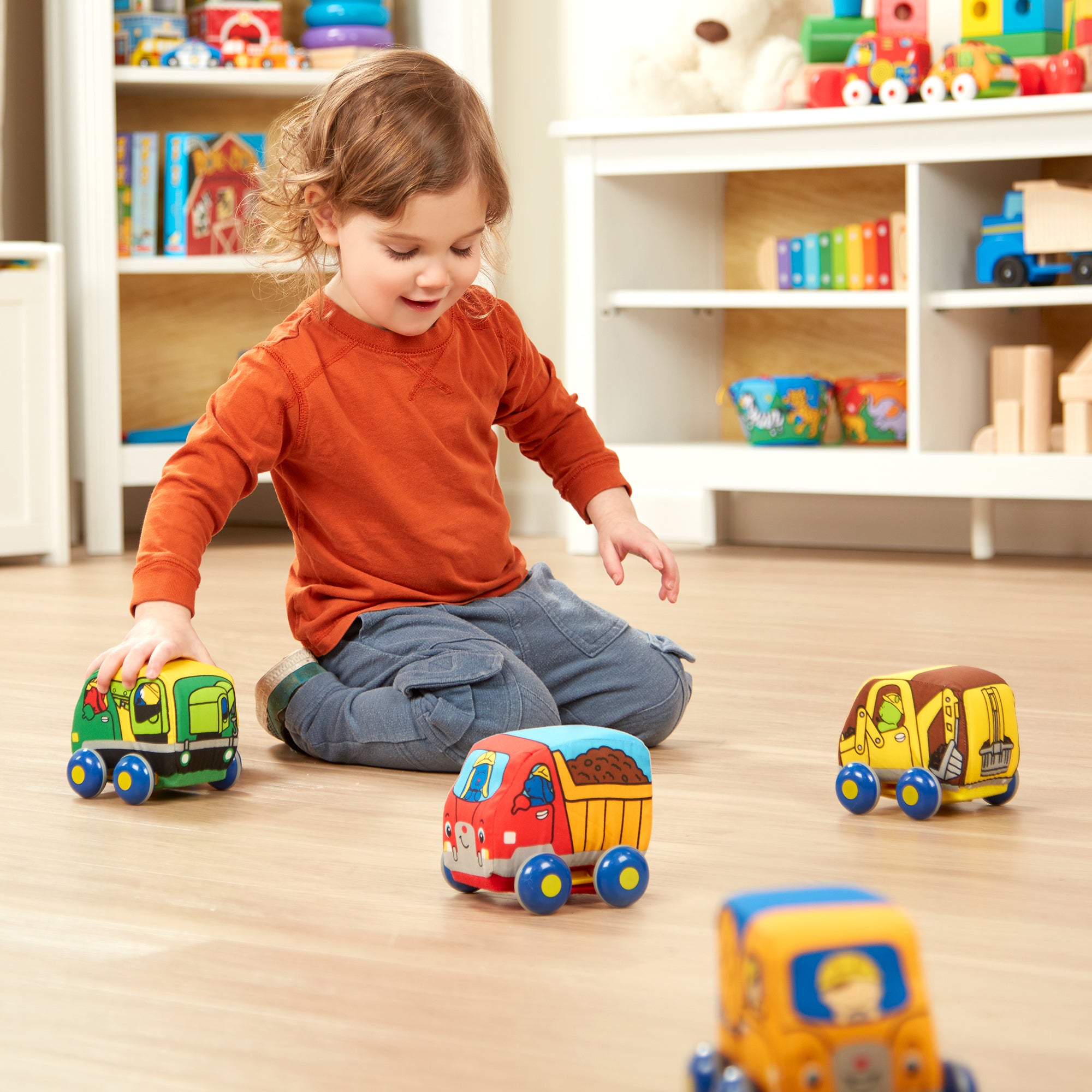 K's Kids Pull-Back Construction Vehicles - Image 7