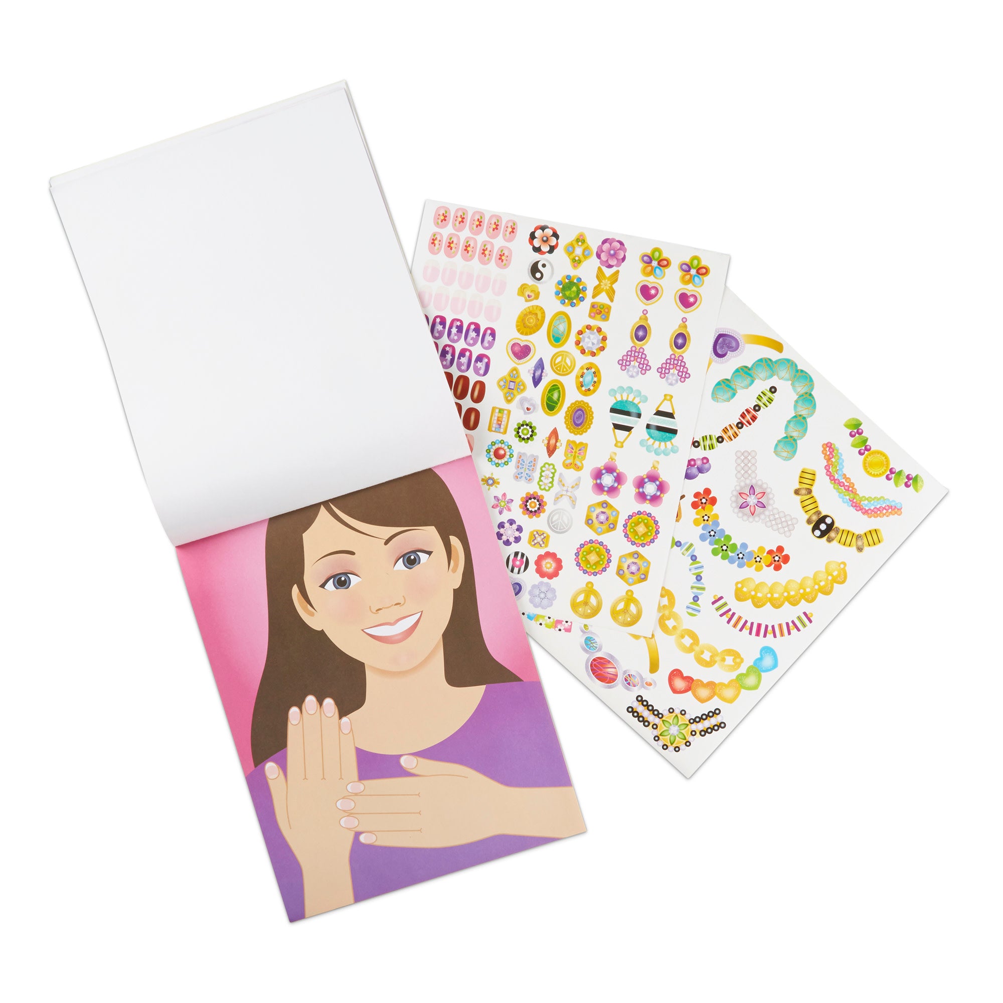 Sticker Pad - Jewelry & Nails Glitter Collection - Image 4
