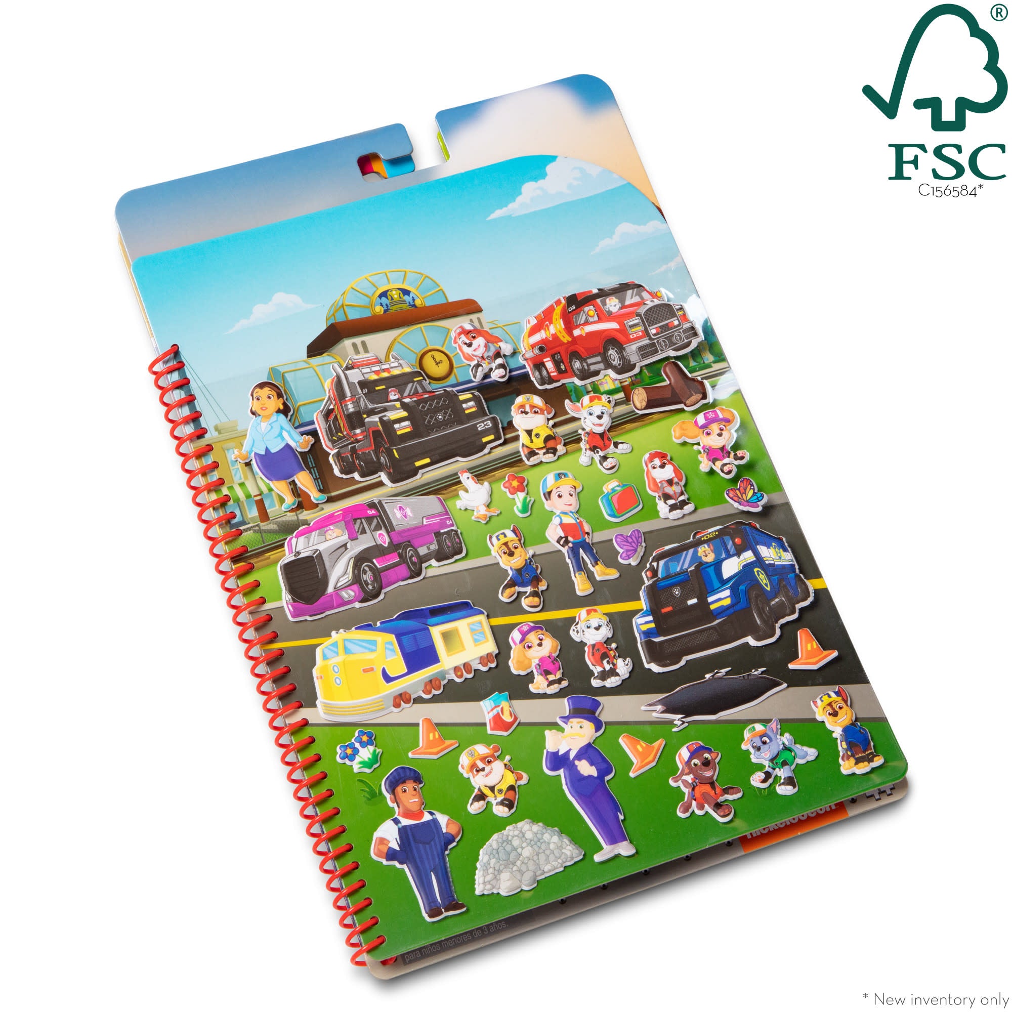 PAW Patrol Restickable Puffy Stickers - Big Truck Pups - Image 3