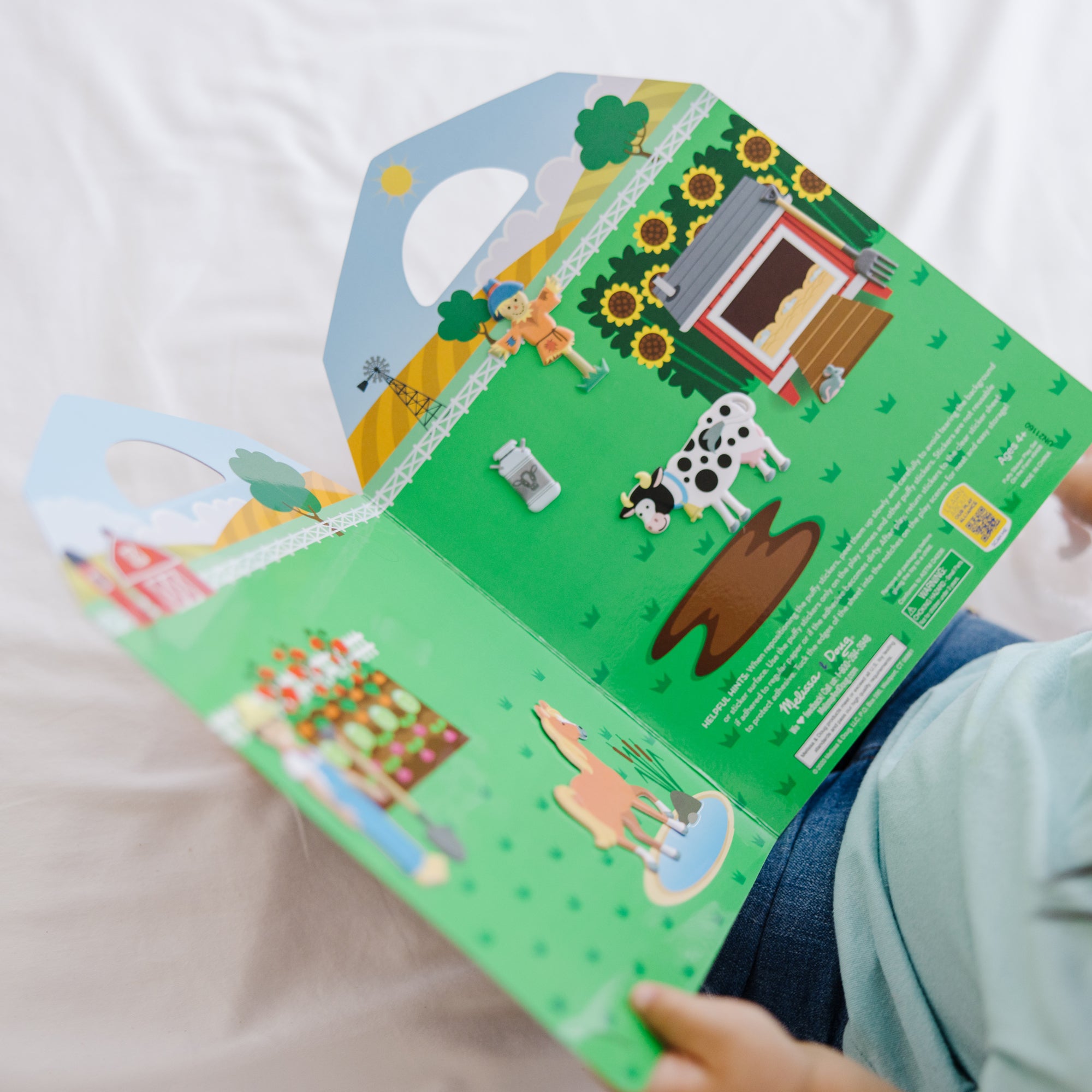 Puffy Sticker Play Set - On the Farm - Image 9