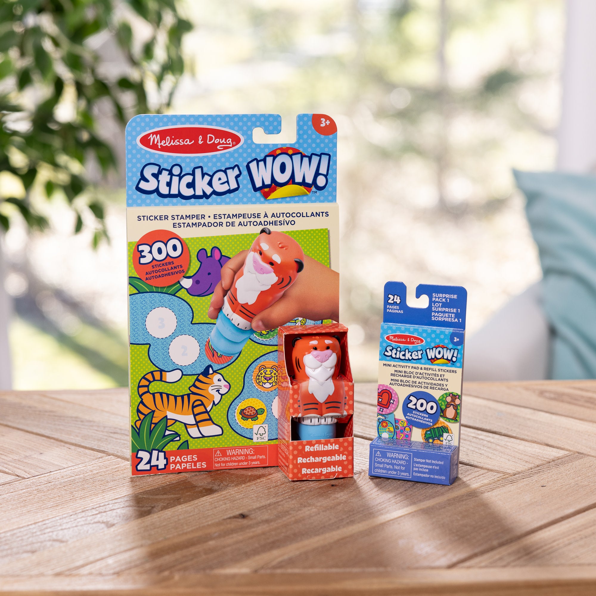 Sticker WOW!? Tiger Bundle: Activity Pad & Sticker Stamper + Mini Activity Pad and 200 Refill Stickers - Image 8