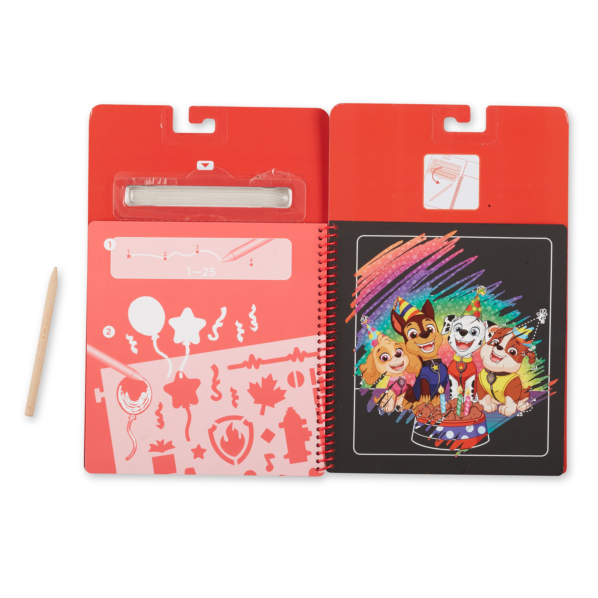 PAW Patrol Scratch Art Pad - Marshall - Image 9