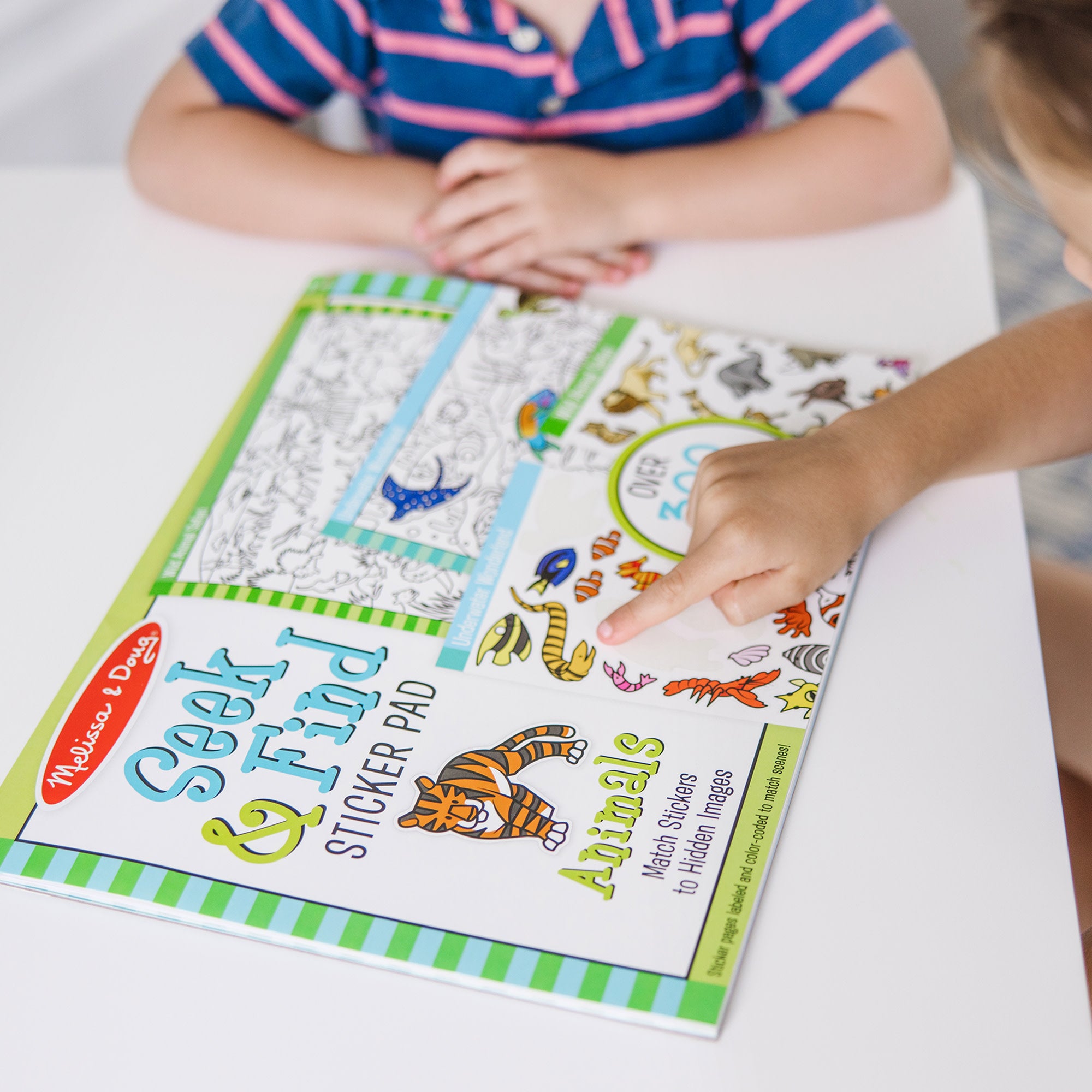 Seek & Find Sticker Pad ?C Animals - Image 2