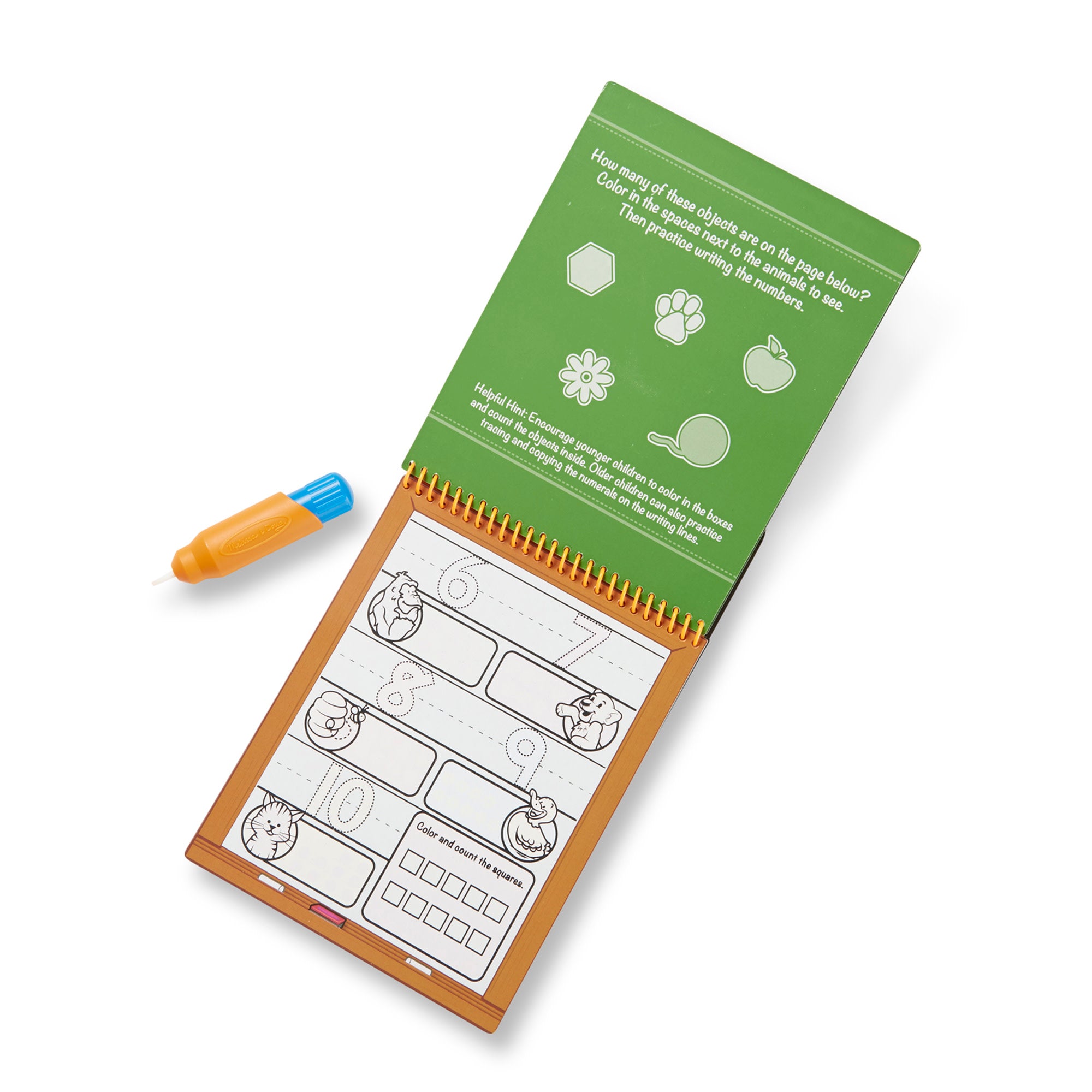 Water Wow! Water-Reveal Activity Pad - Numbers - Image 9