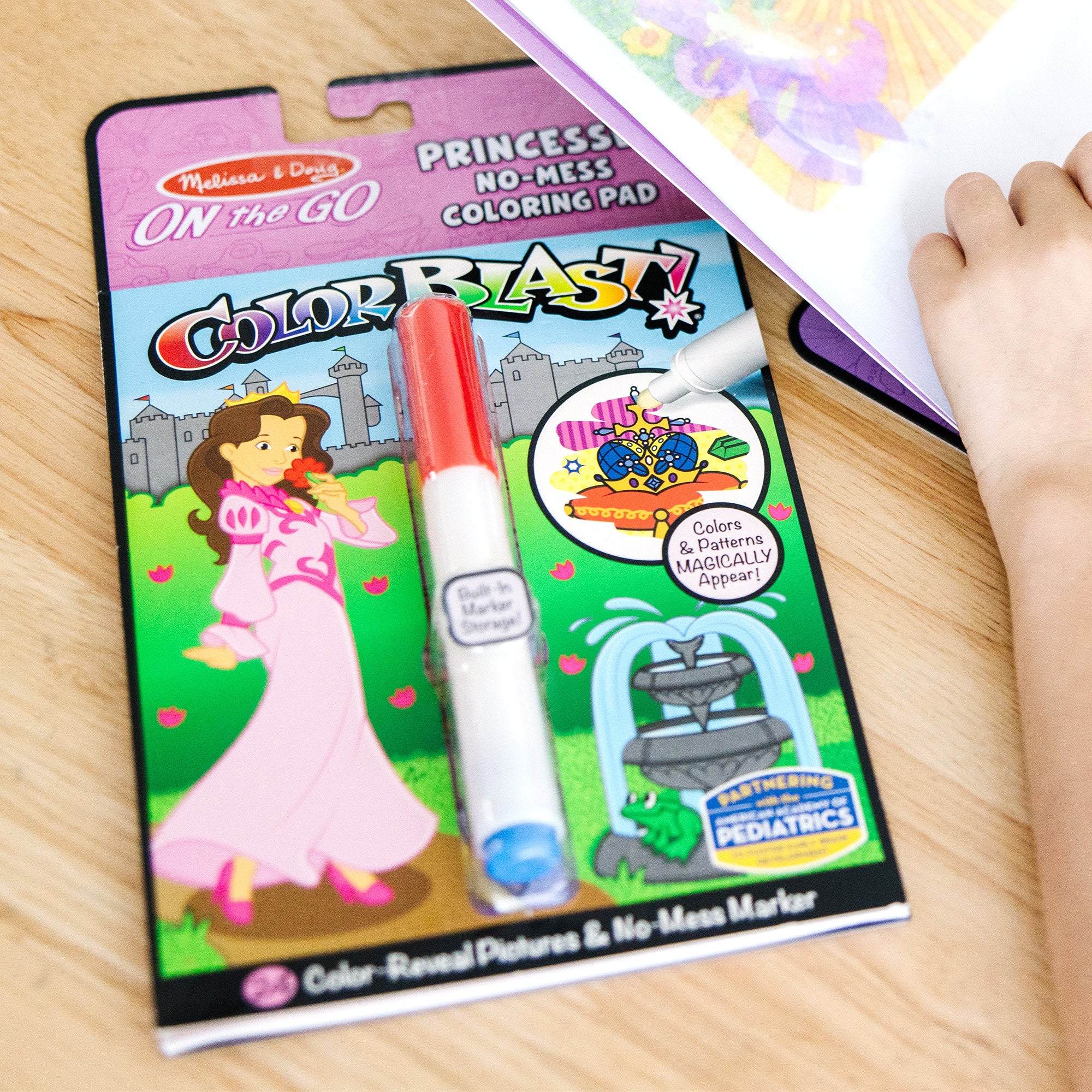 On the Go? ColorBlast Color Reveal Pad ?C Princess - Image 2