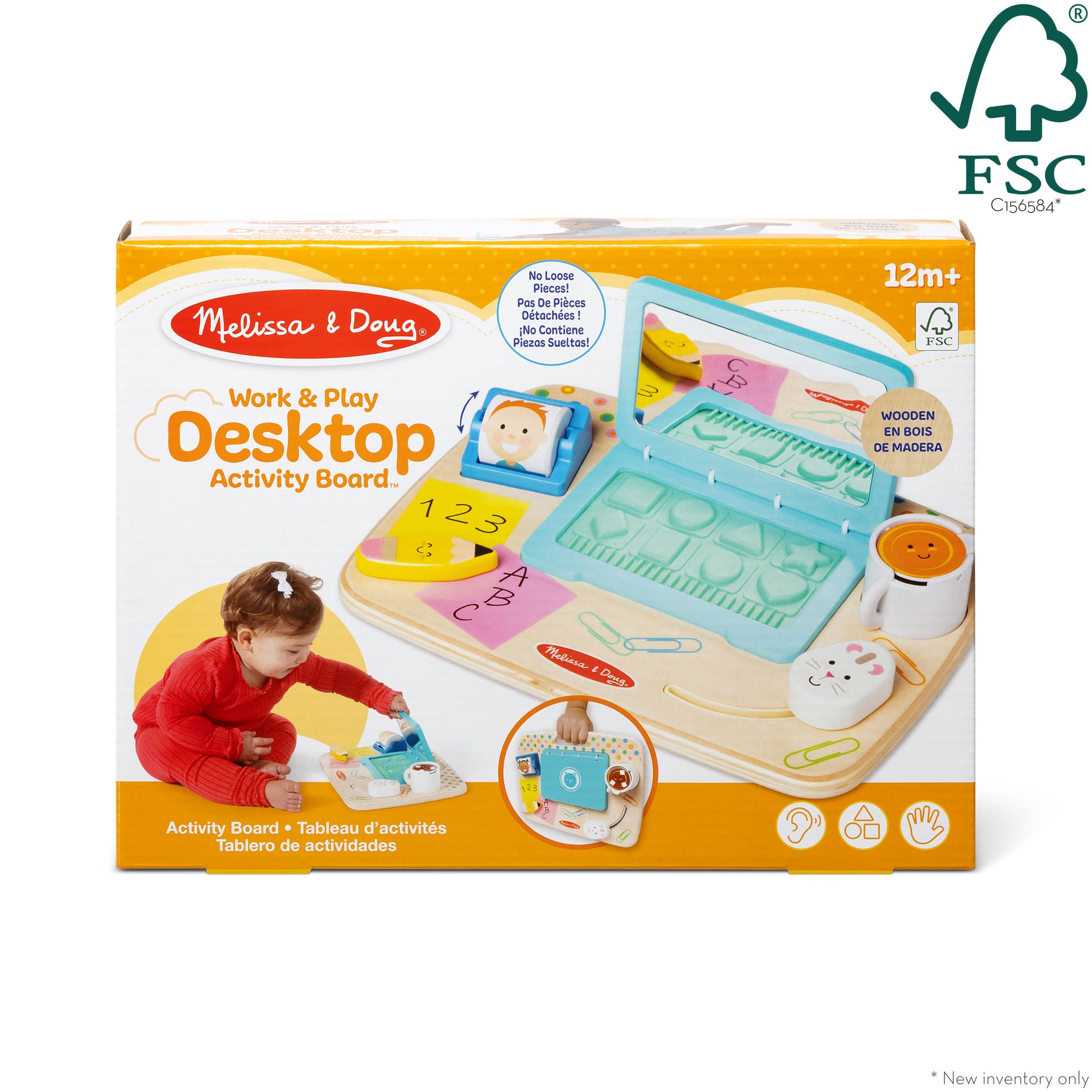 Wooden Work & Play Desktop Activity Board - Image 3