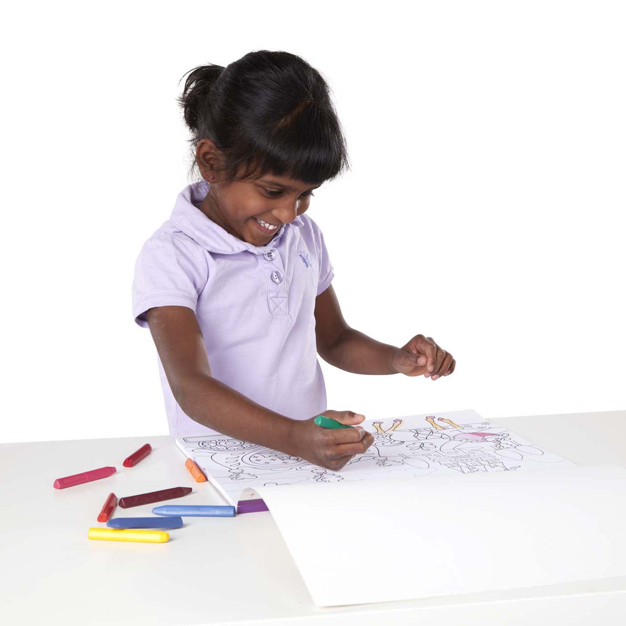 Princess. Fairy. Animals & More Coloring and Sticker Pad Bundle - Image 7