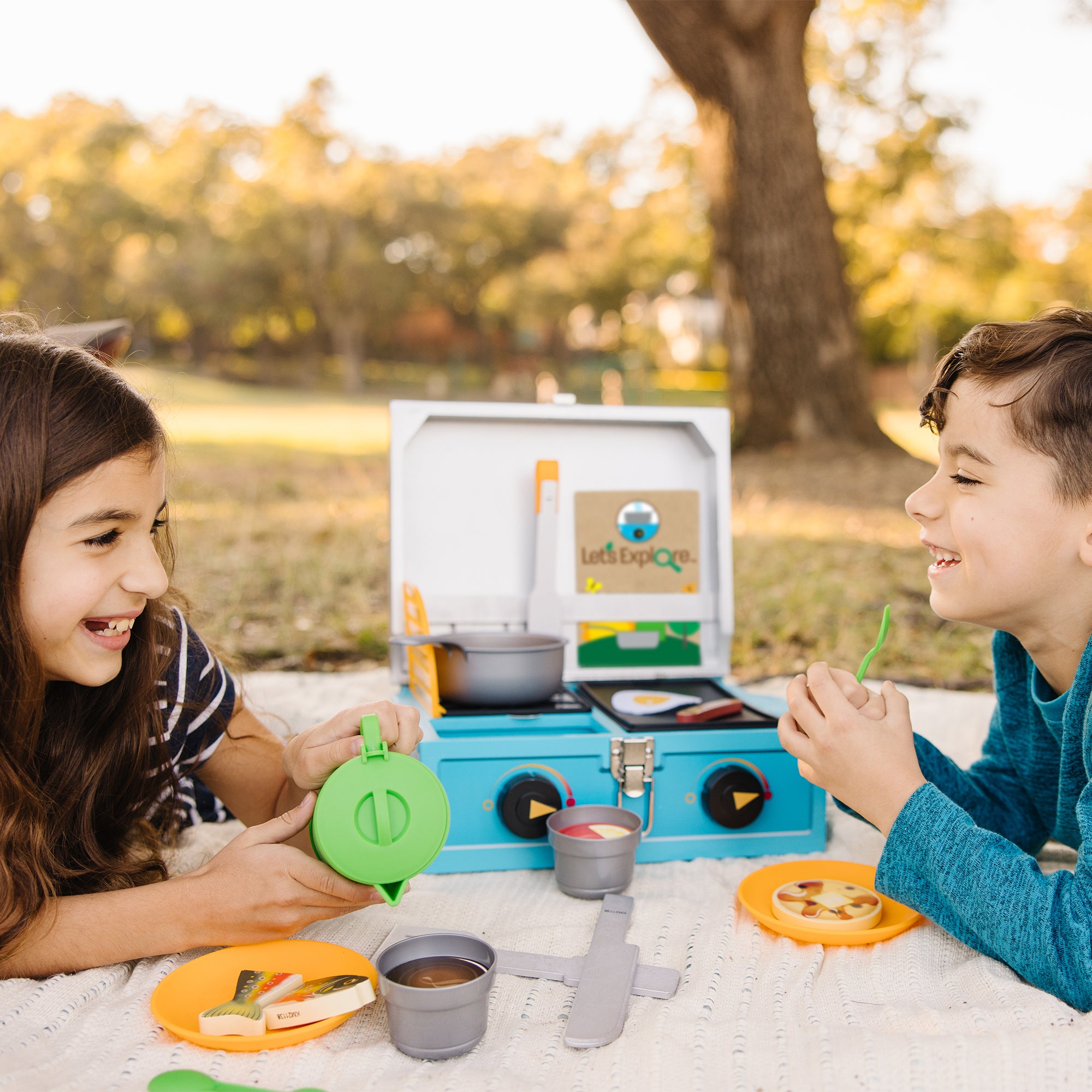 Let's Explore Camp Stove Play Set - Image 6